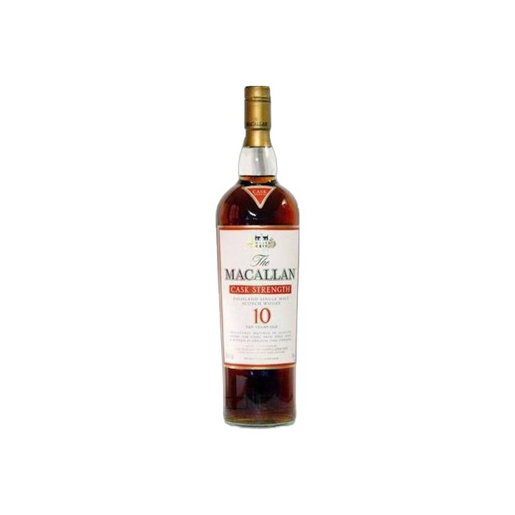 The Macallan Cask Strength Collection 10 Years Single Malt Whisky