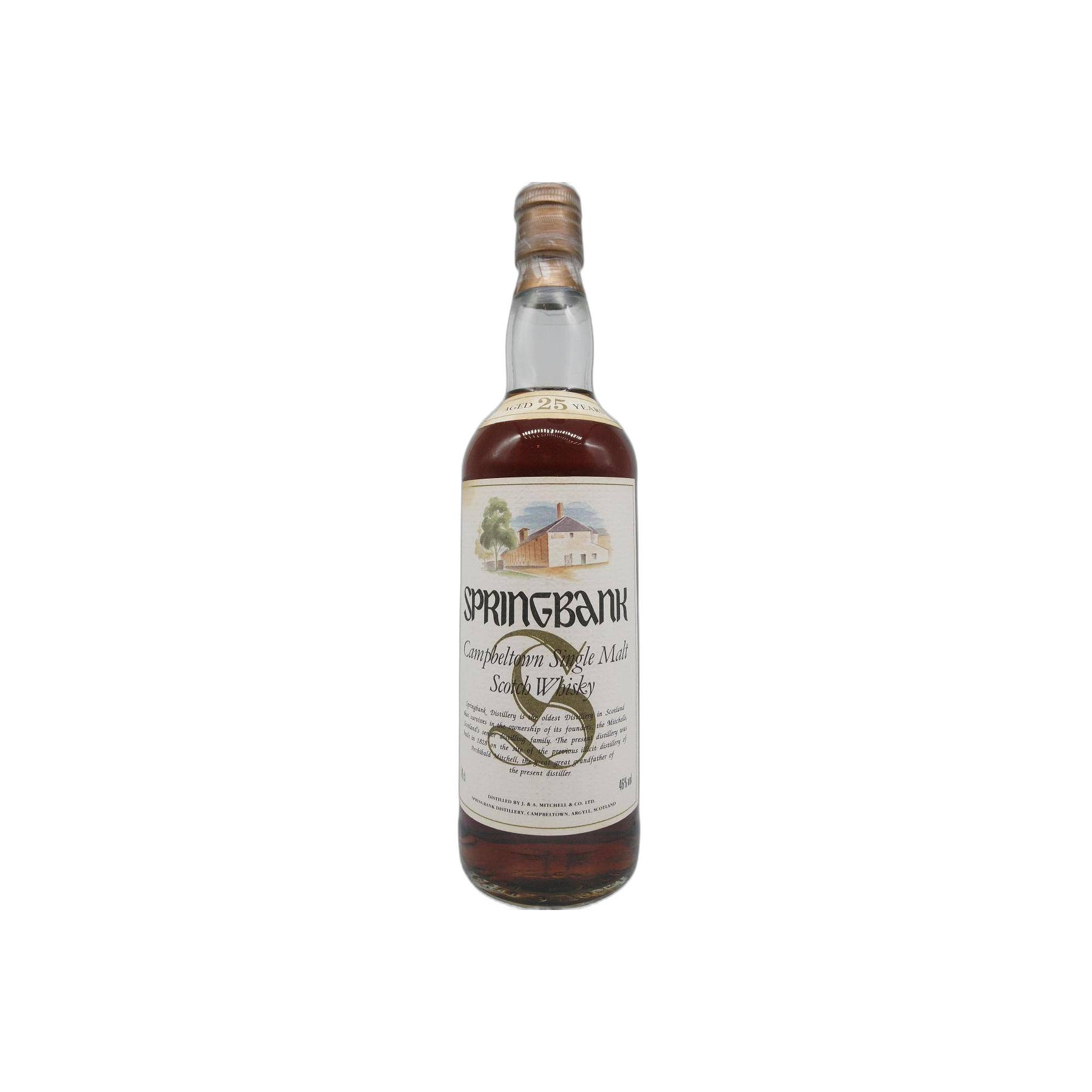 Springbank 25 Years Single Malt Whisky