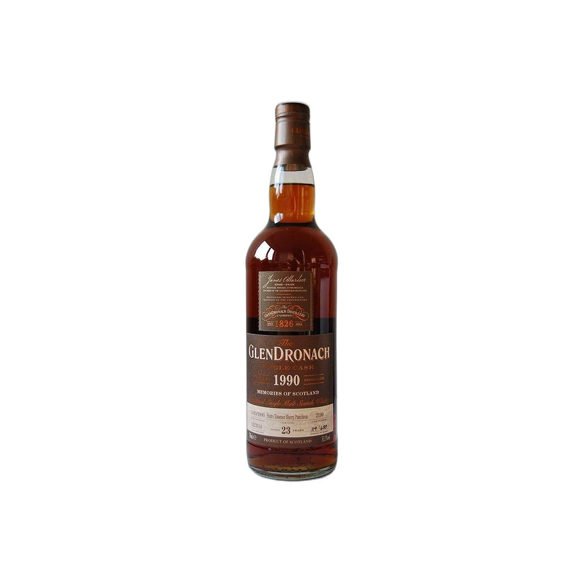 GlenDronach Single Cask 1990 23 Years Single Malt Whisky