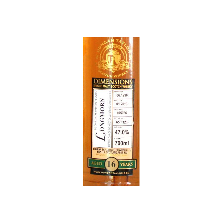 Longmorn Dimensions 1996 16 Years Single Malt Whisky 2