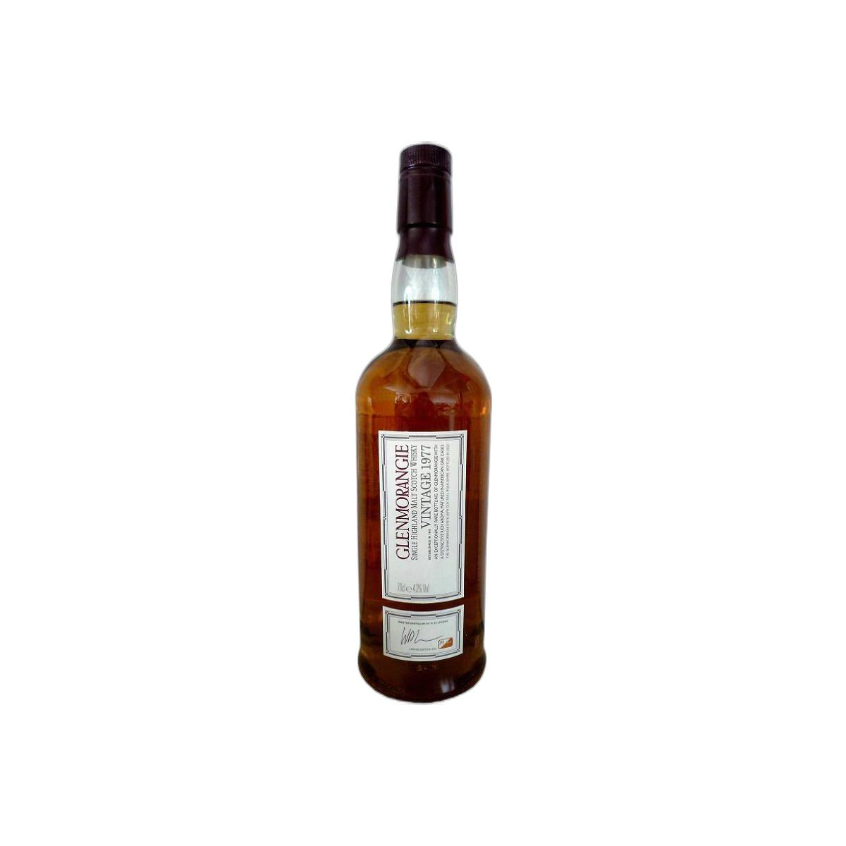 Glenmorangie 1977 26 Years Single Malt Whisky