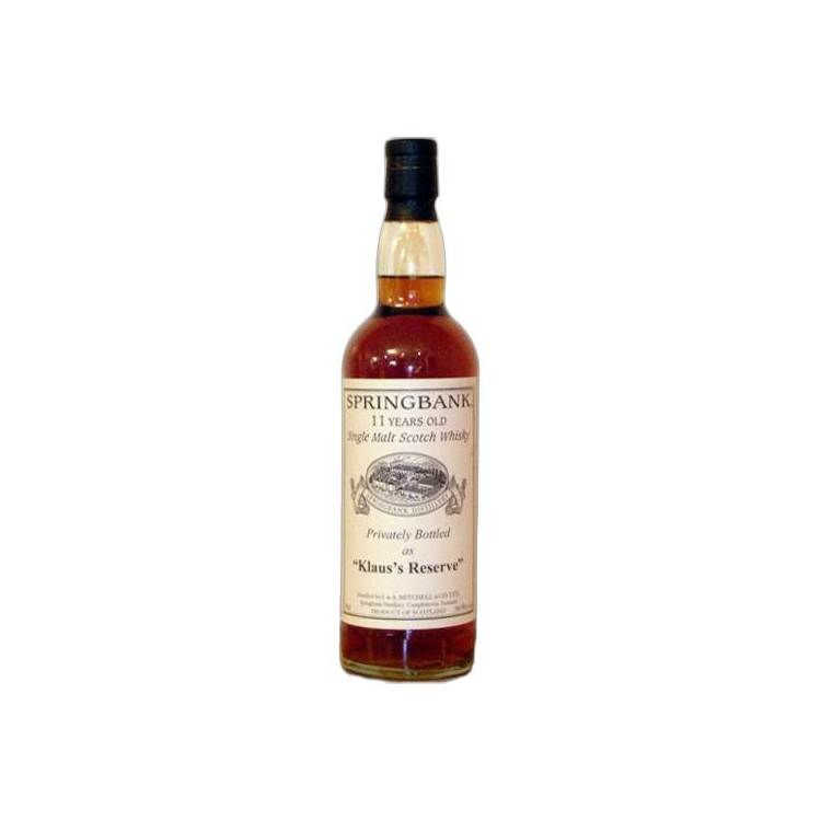 Springbank Private Bottling 11 Years Single Malt Whisky