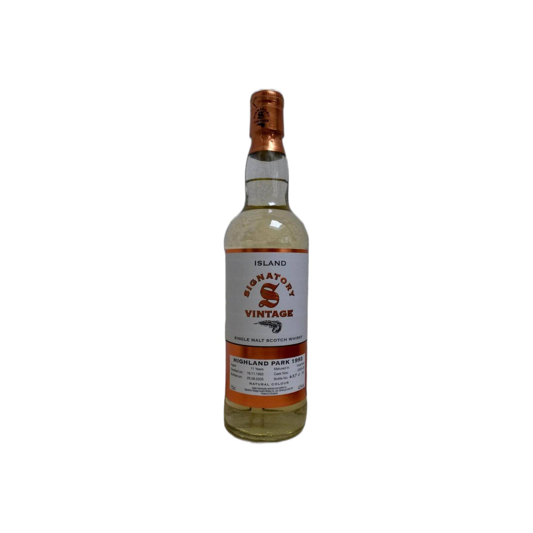 Highland Park Vintage Collection 1993 11 Years Single Malt Whisky