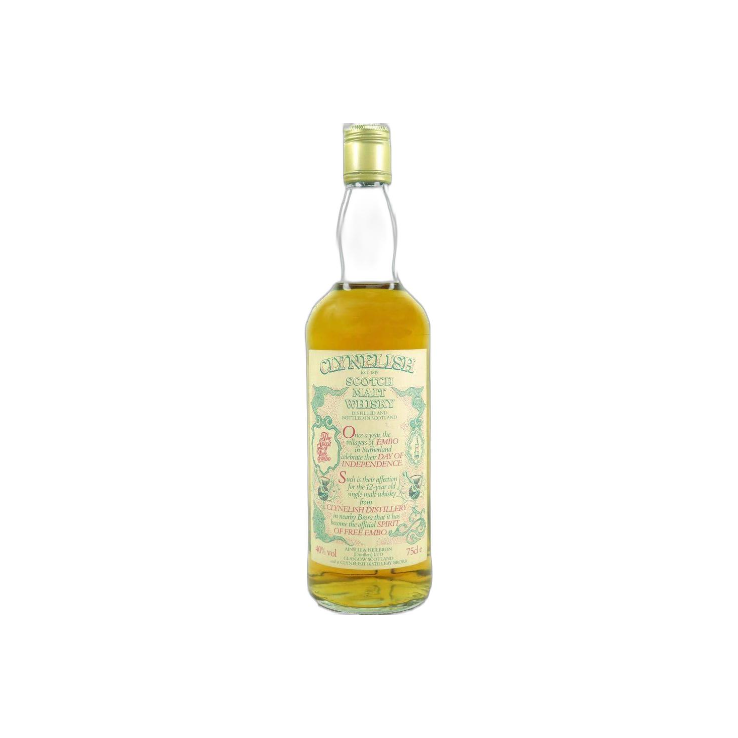 Clynelish 12 Years Single Malt Whisky