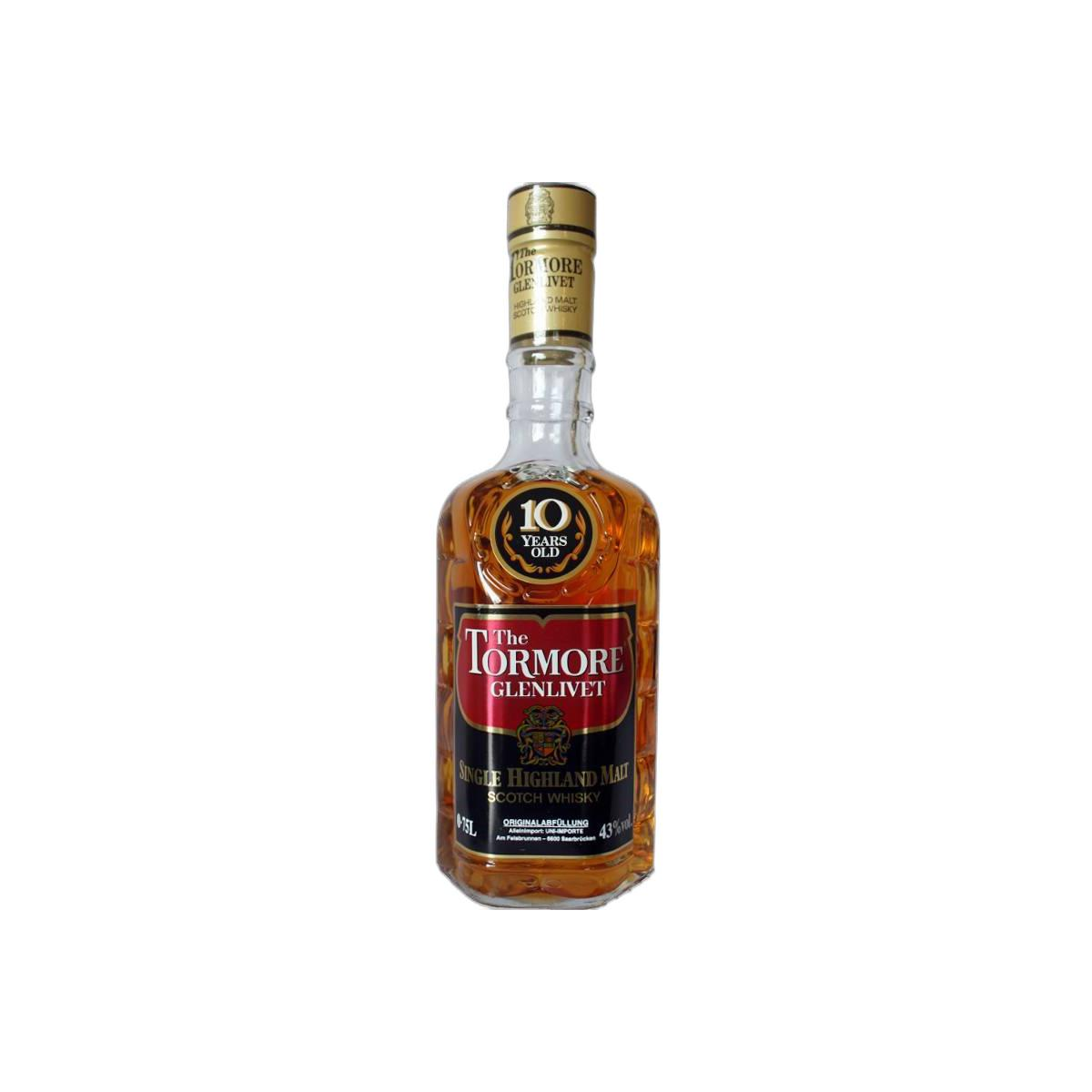 Tormore 10 Years Single Malt Whisky