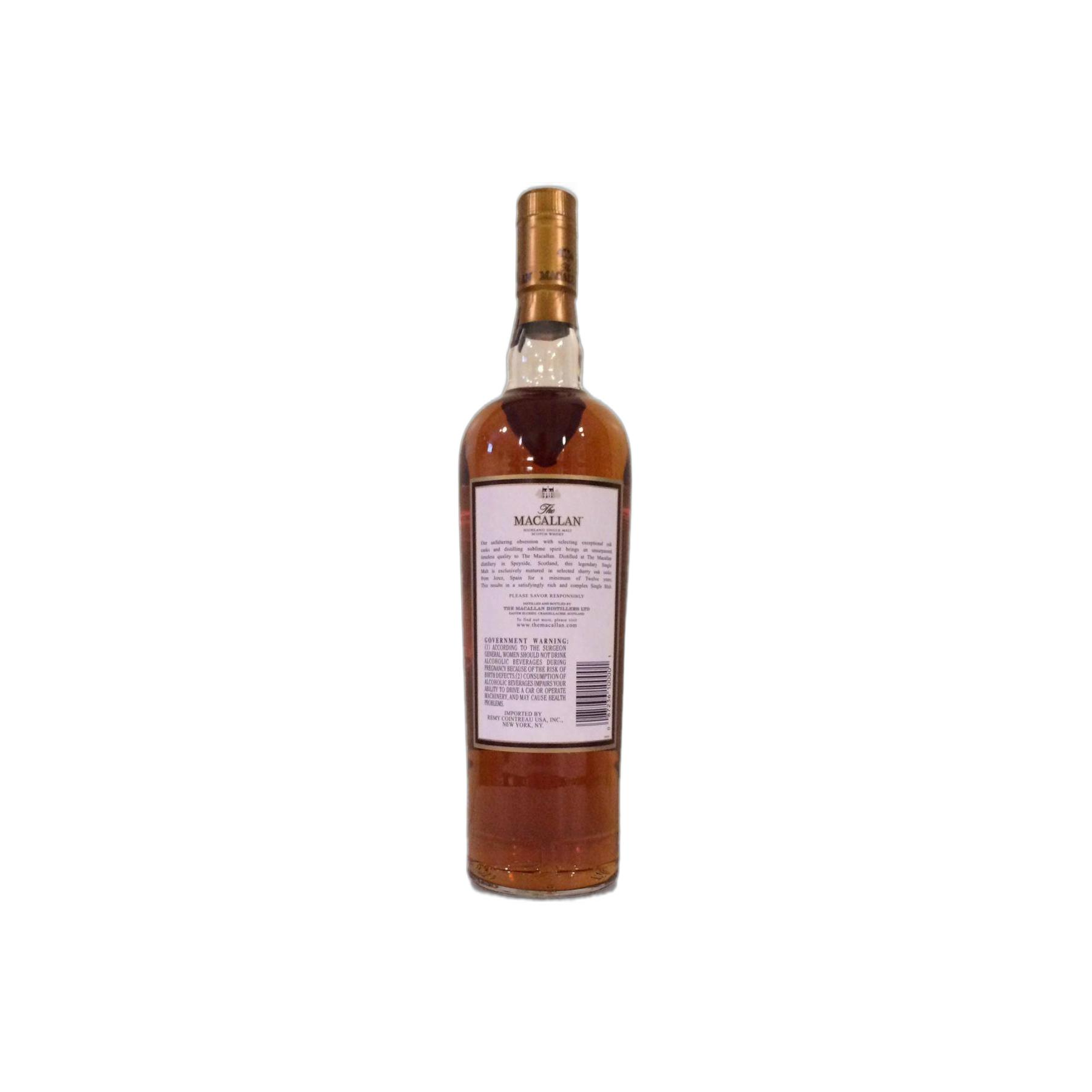 The Macallan 12 Years Single Malt Whisky 2