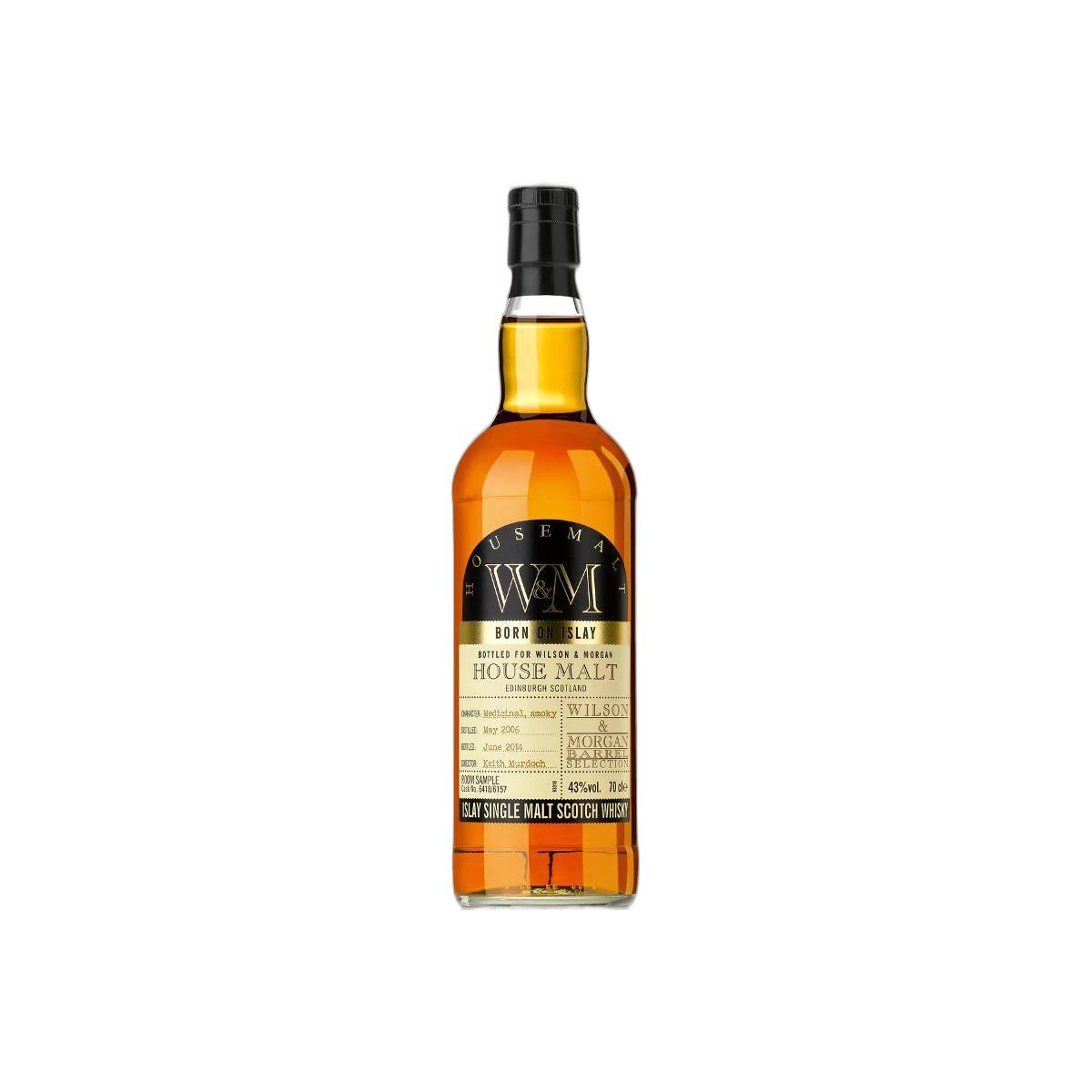 Wilson & Morgan 2006 8 Years Single Malt Whisky