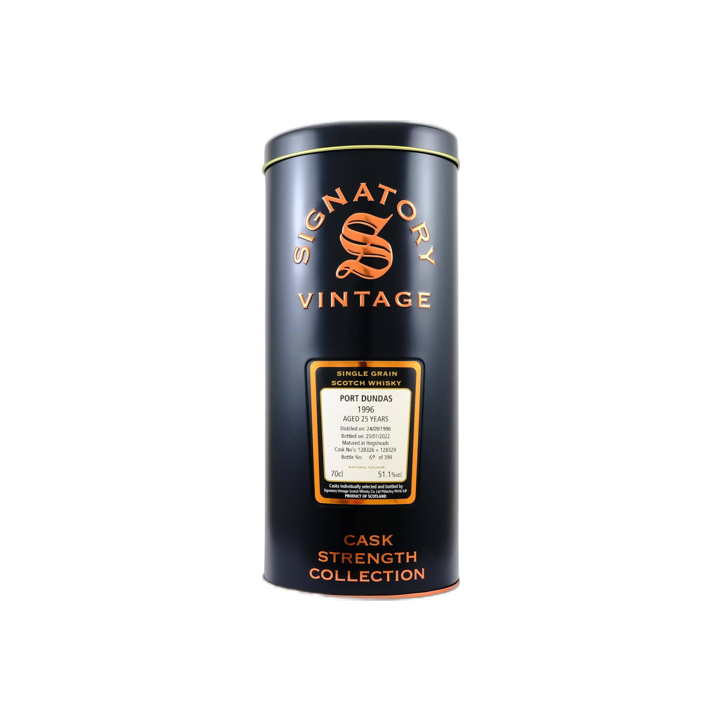 Port Dundas Cask Strength Collection 1996 25 Years Single Grain Whisky 2