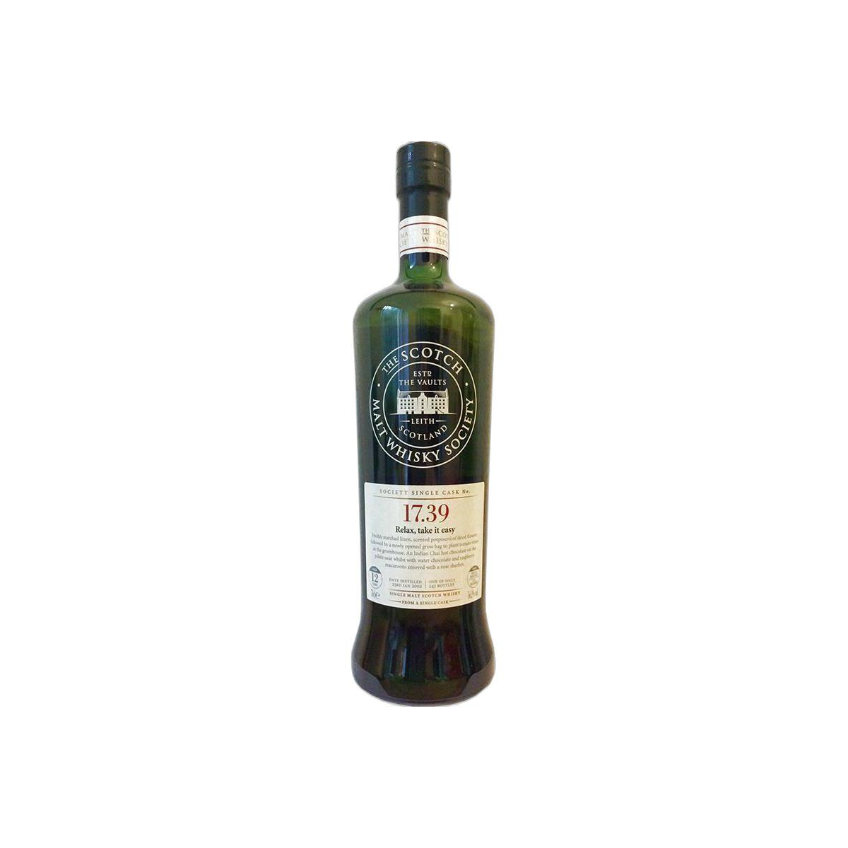 The Scotch Malt Whisky Society 2002 12 Years Single Malt Whisky