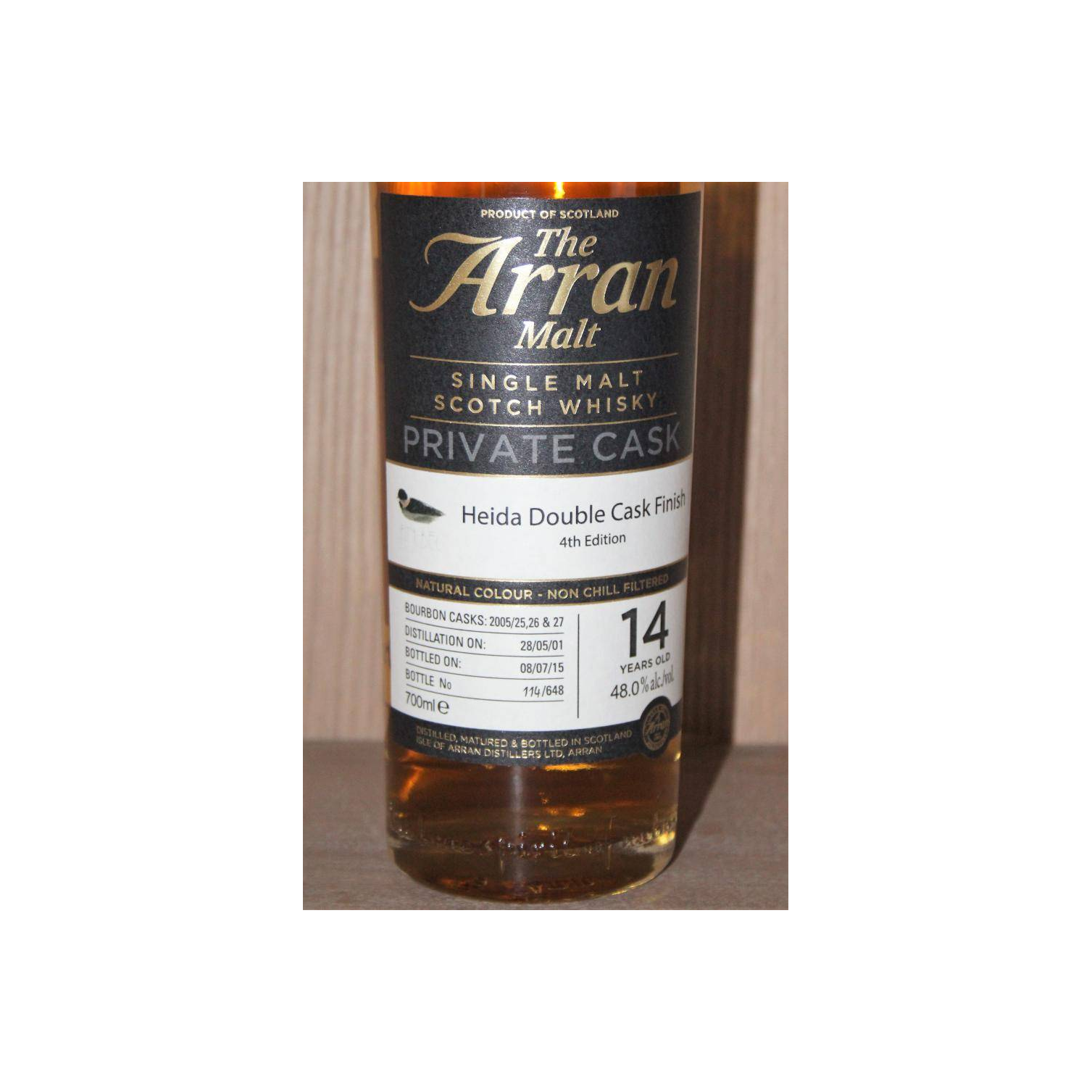 Arran Private Cask 2001 14 Years Single Malt Whisky 2