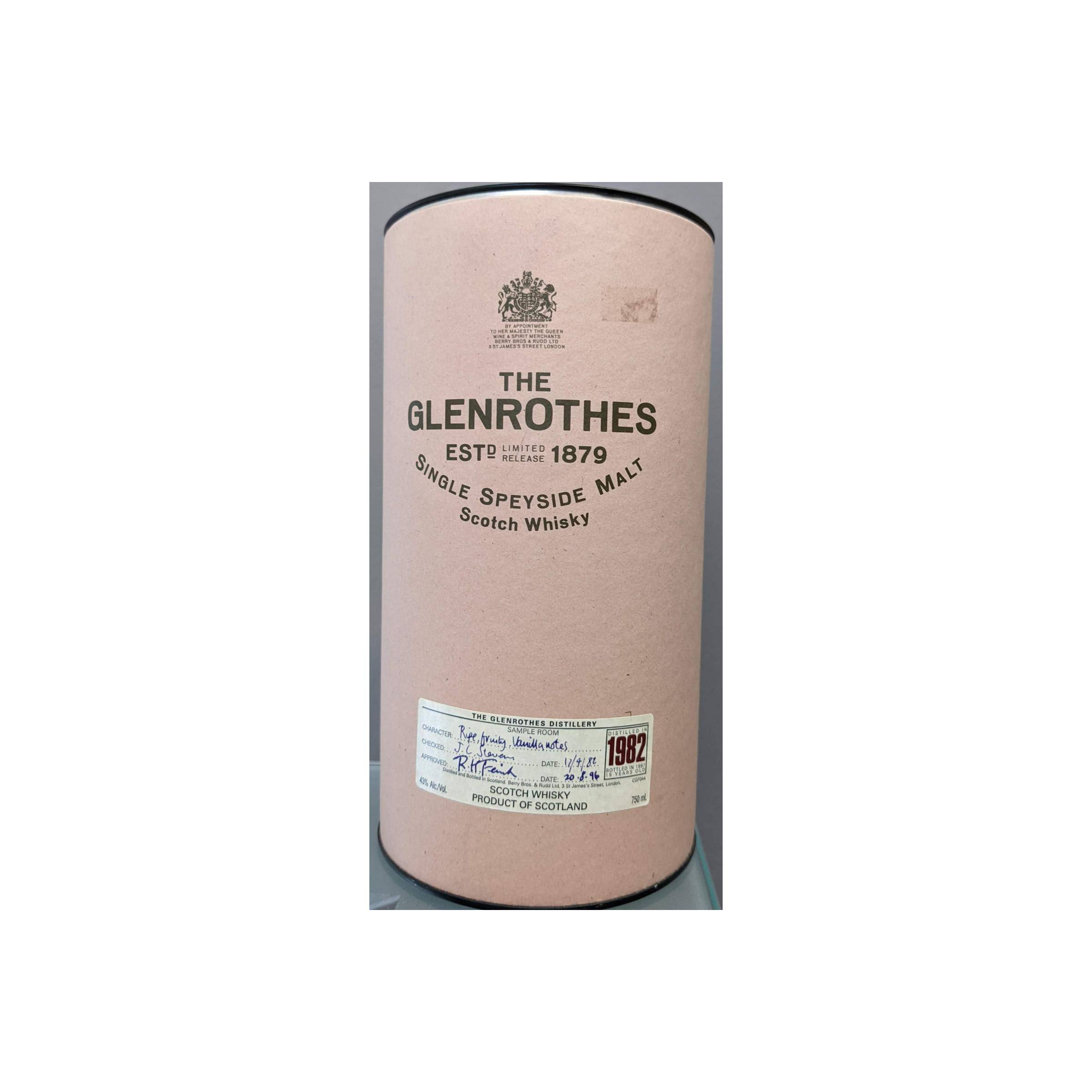 The Glenrothes 1982 15 Years Single Malt Whisky 3