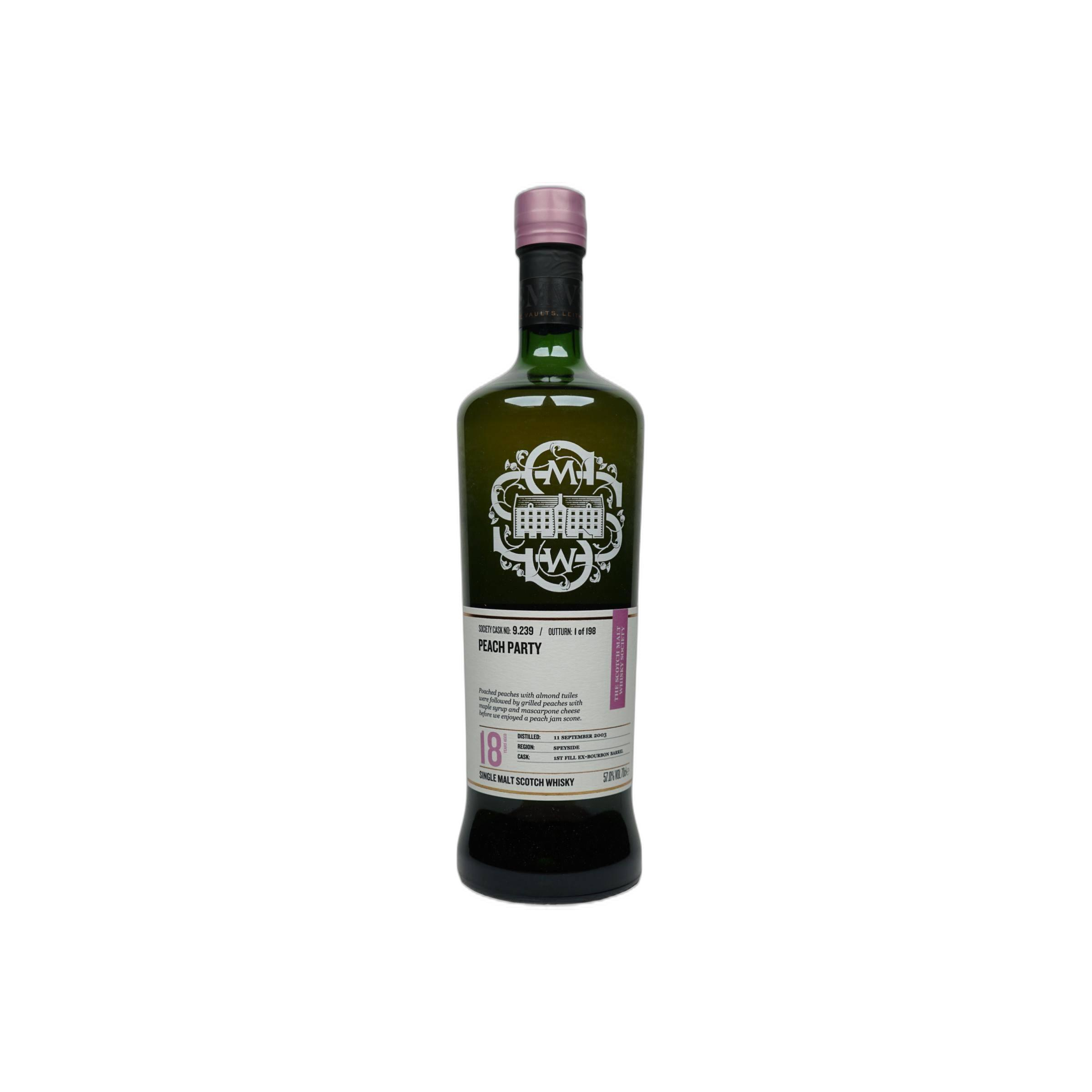The Scotch Malt Whisky Society 2003 18 Years Single Malt Whisky