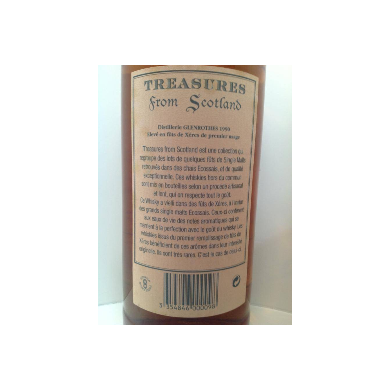 The Glenrothes 1990 7 Years Single Malt Whisky 3