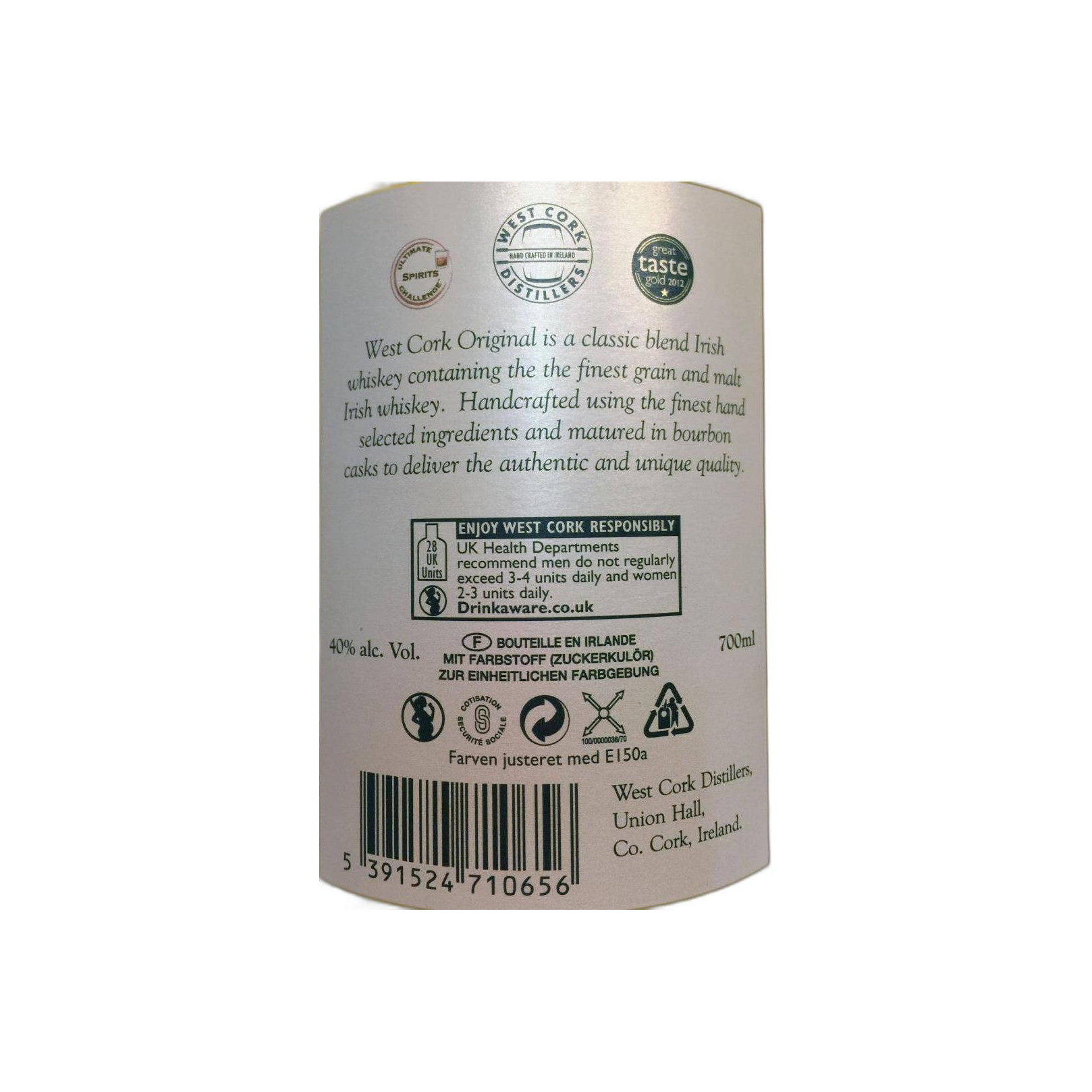 West Cork Blended Whisky 3