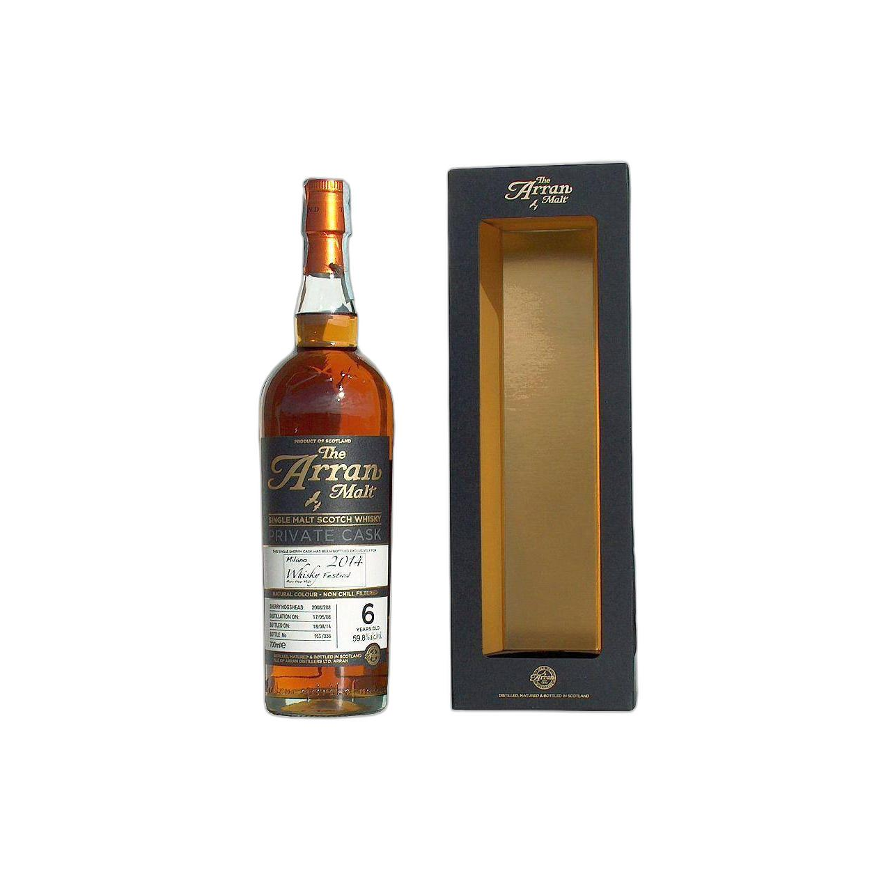 Arran Private Cask 2008 6 Years Single Malt Whisky 2