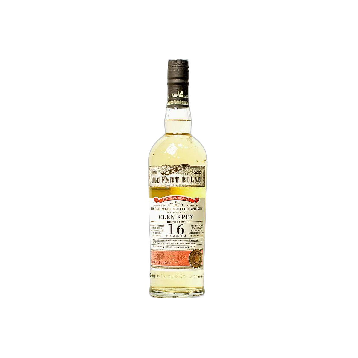 Glen Spey Old Particular 1999 16 Years Single Malt Whisky