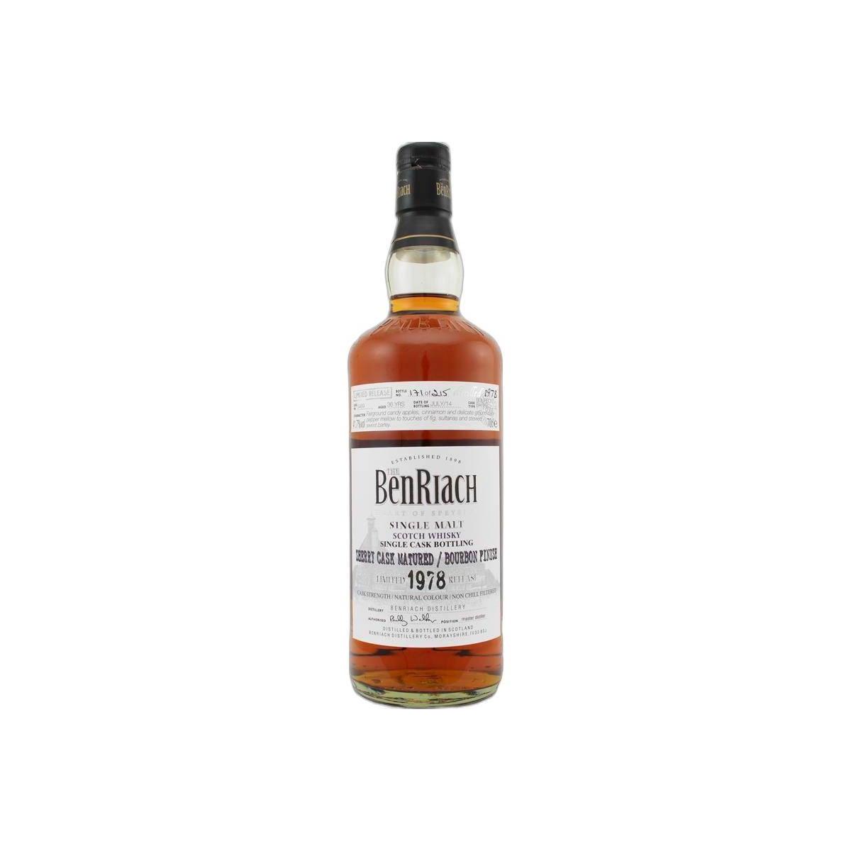 BenRiach 1978 36 Years Single Malt Whisky