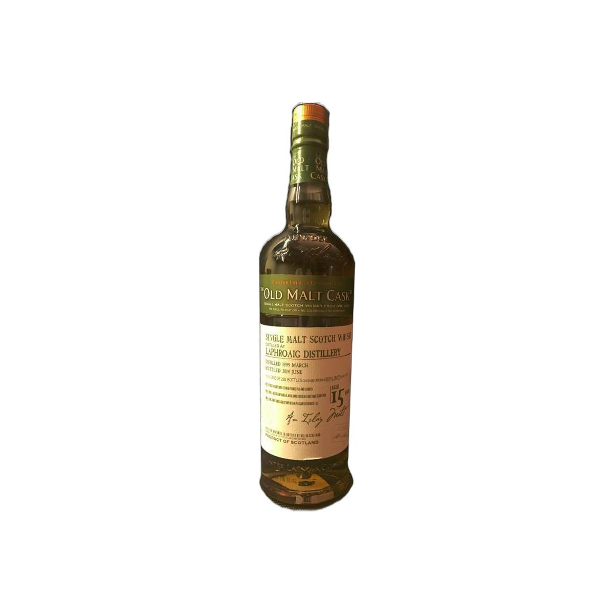 Laphroaig Old Malt Cask 1999 15 Years Single Malt Whisky