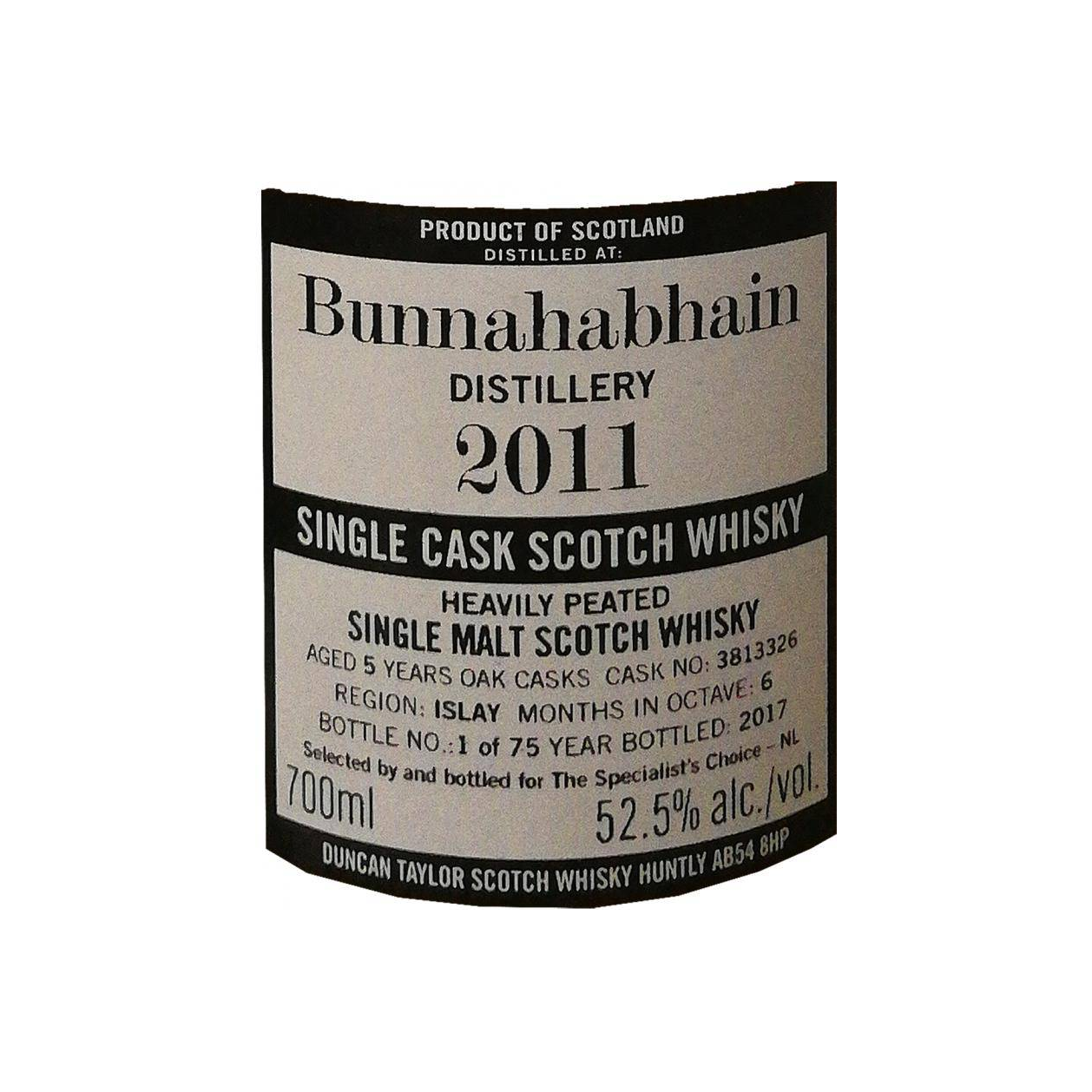 Bunnahabhain The Octave 2008 7 Years Single Malt Whisky 2