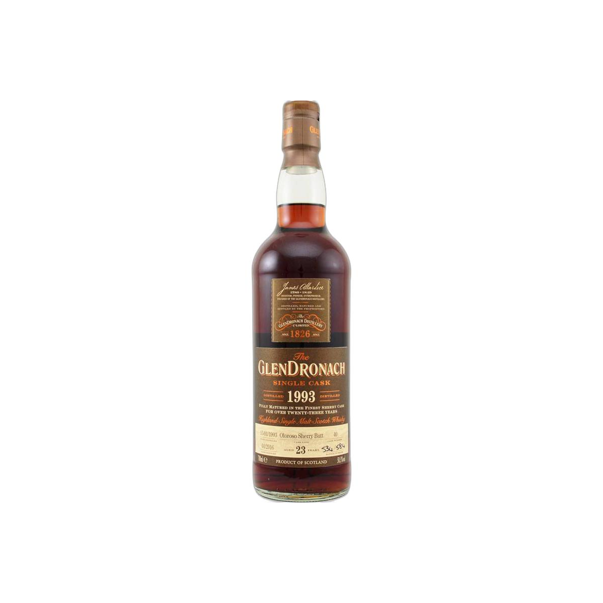 GlenDronach 1993 23 Years Single Malt Whisky