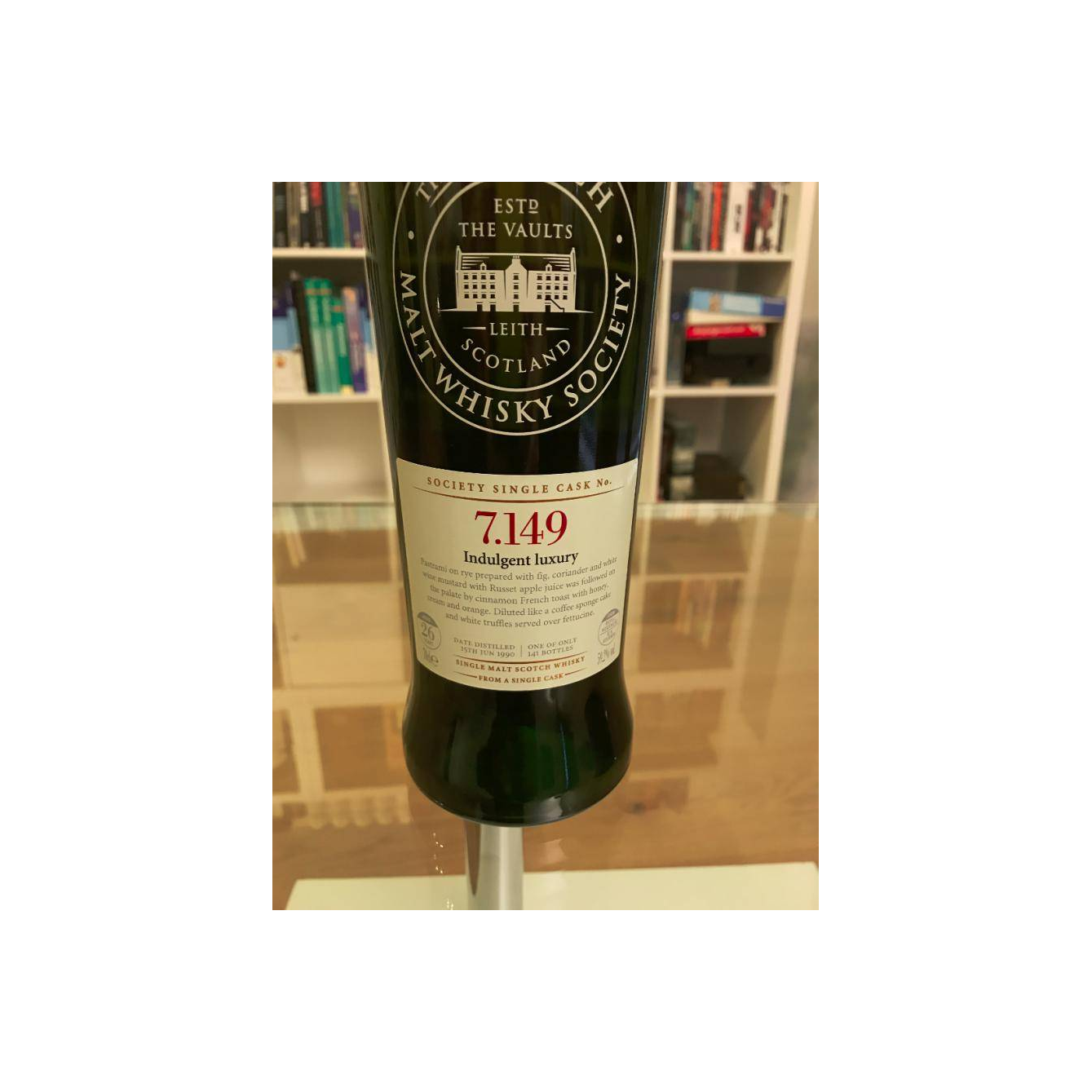 The Scotch Malt Whisky Society 1990 26 Years Single Malt Whisky 2