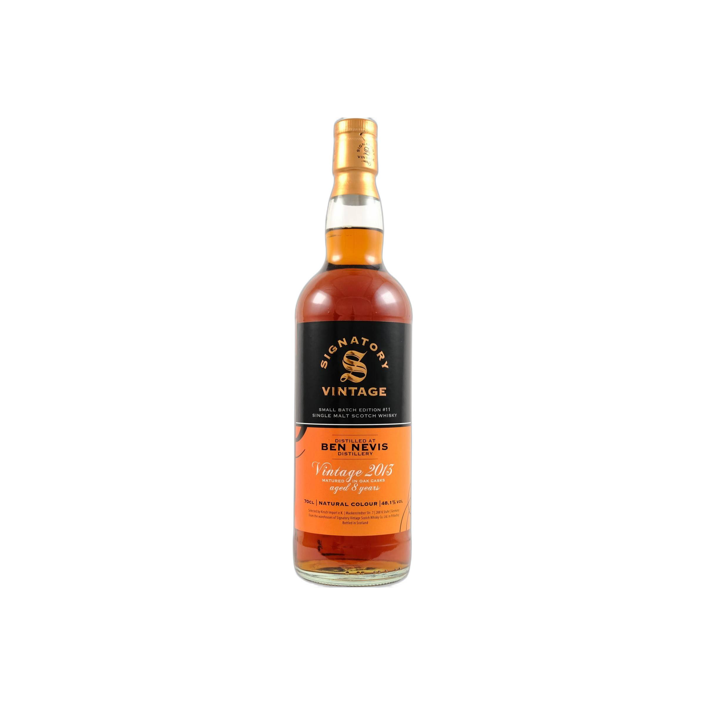 Ben Nevis 2013 8 Years Single Malt Whisky
