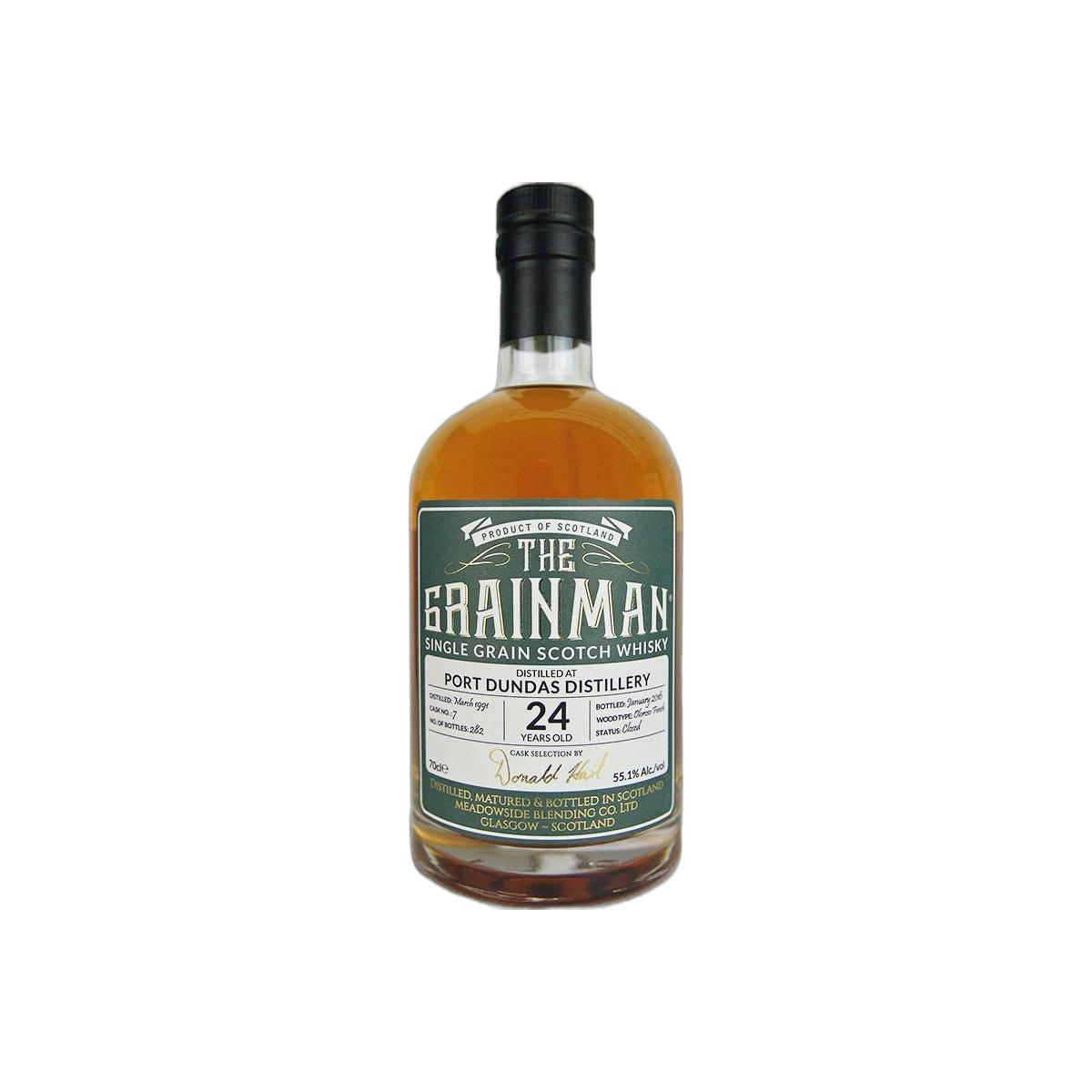 Port Dundas 1991 24 Years Single Grain Whisky