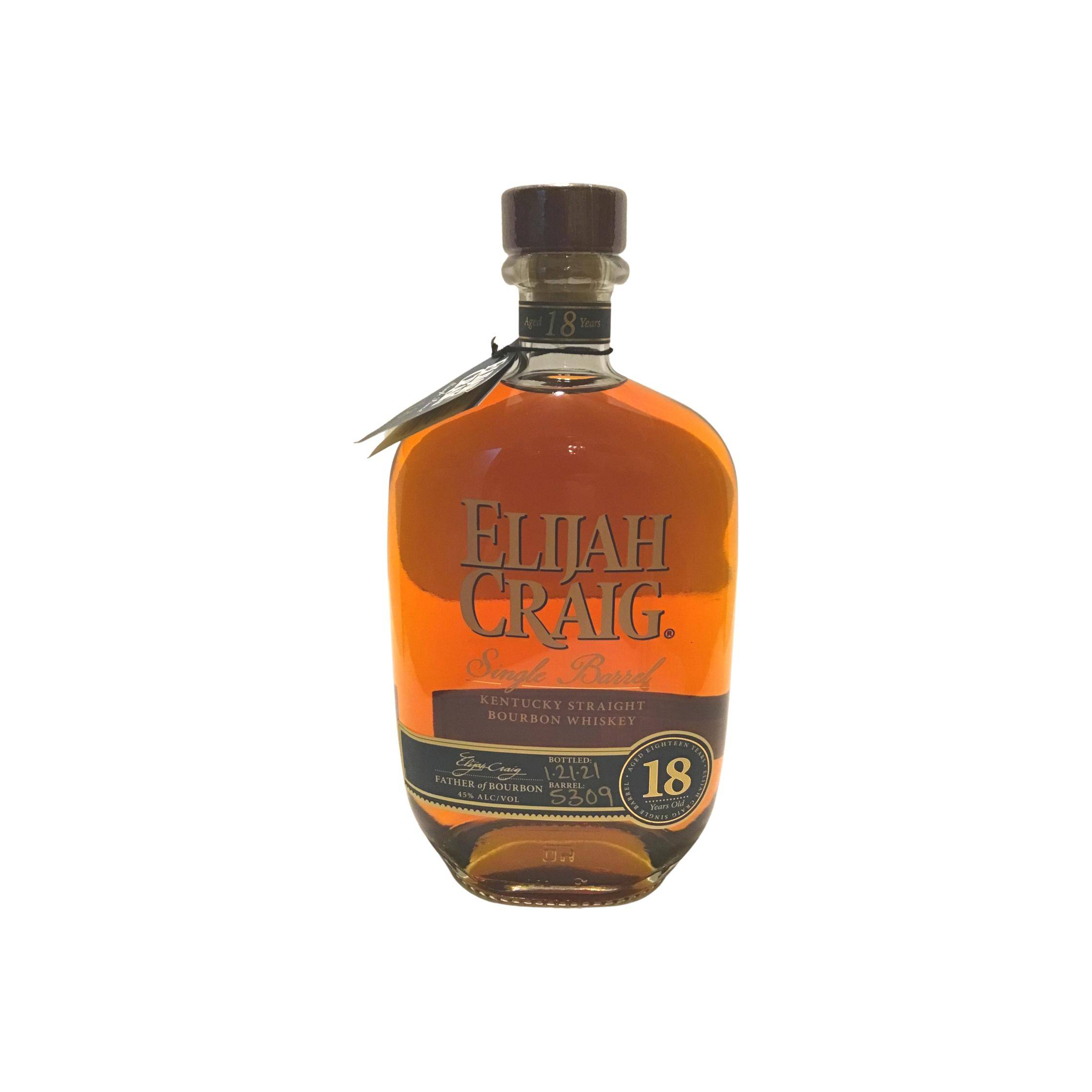 Elijah Craig Single Cask 18 Years Bourbon Whisky