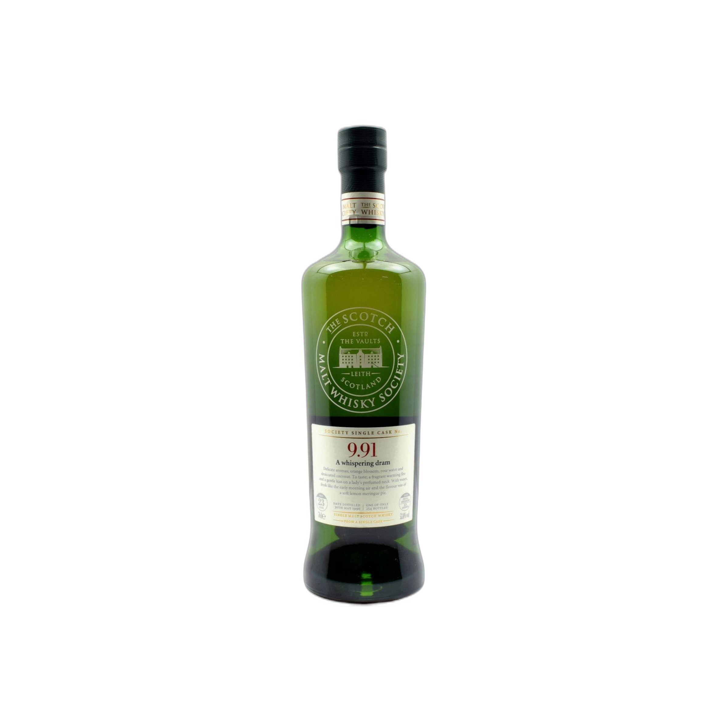 The Scotch Malt Whisky Society 1990 23 Years Single Malt Whisky