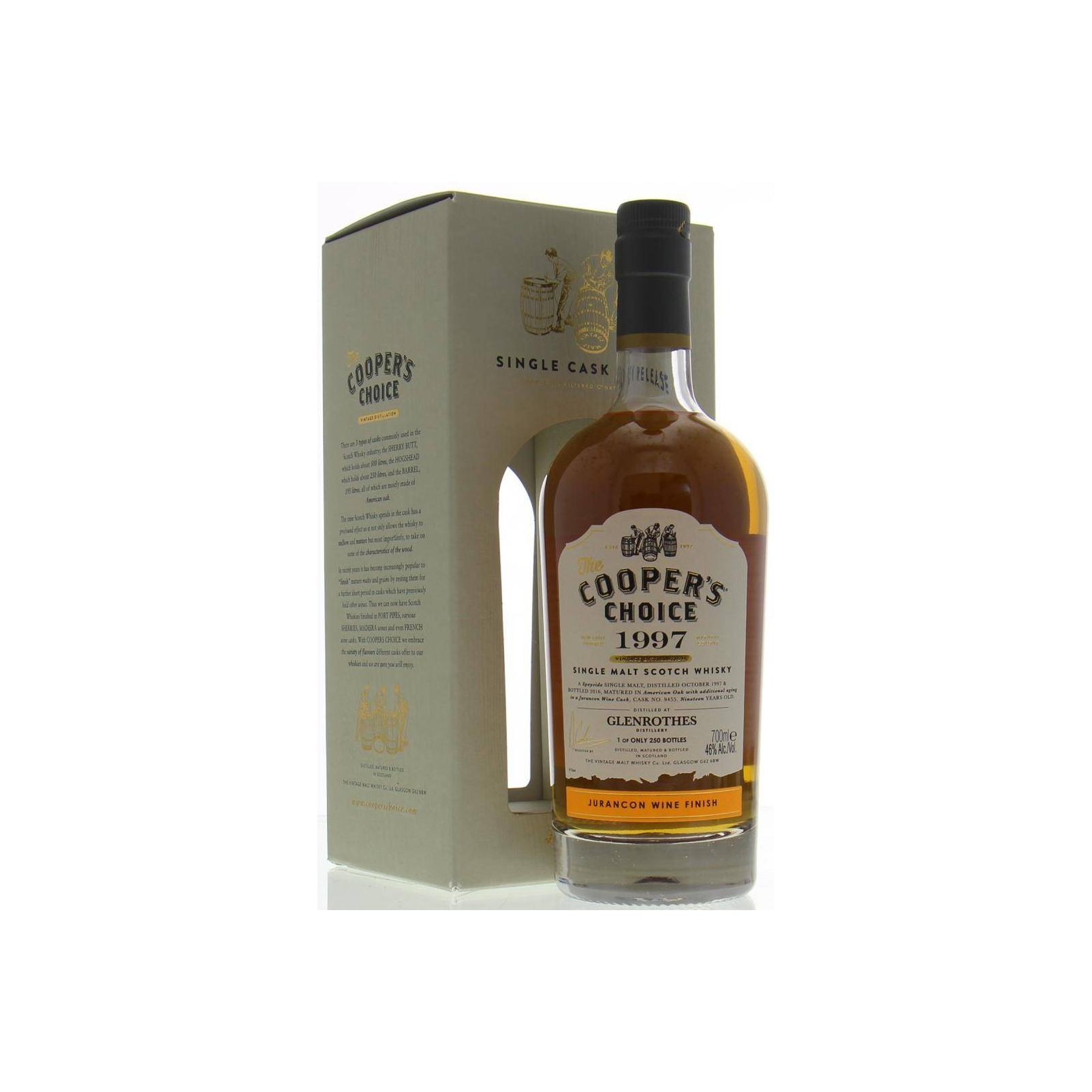 The Glenrothes The Cooper's Choice 1997 19 Years Single Malt Whisky 2