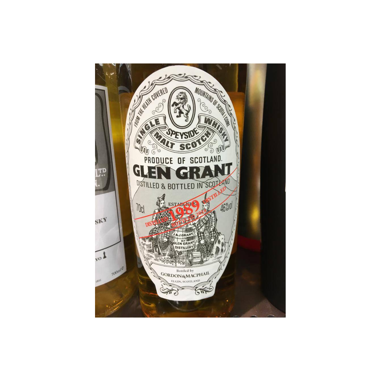 Glen Grant Reserve 1989 25 Years Single Malt Whisky