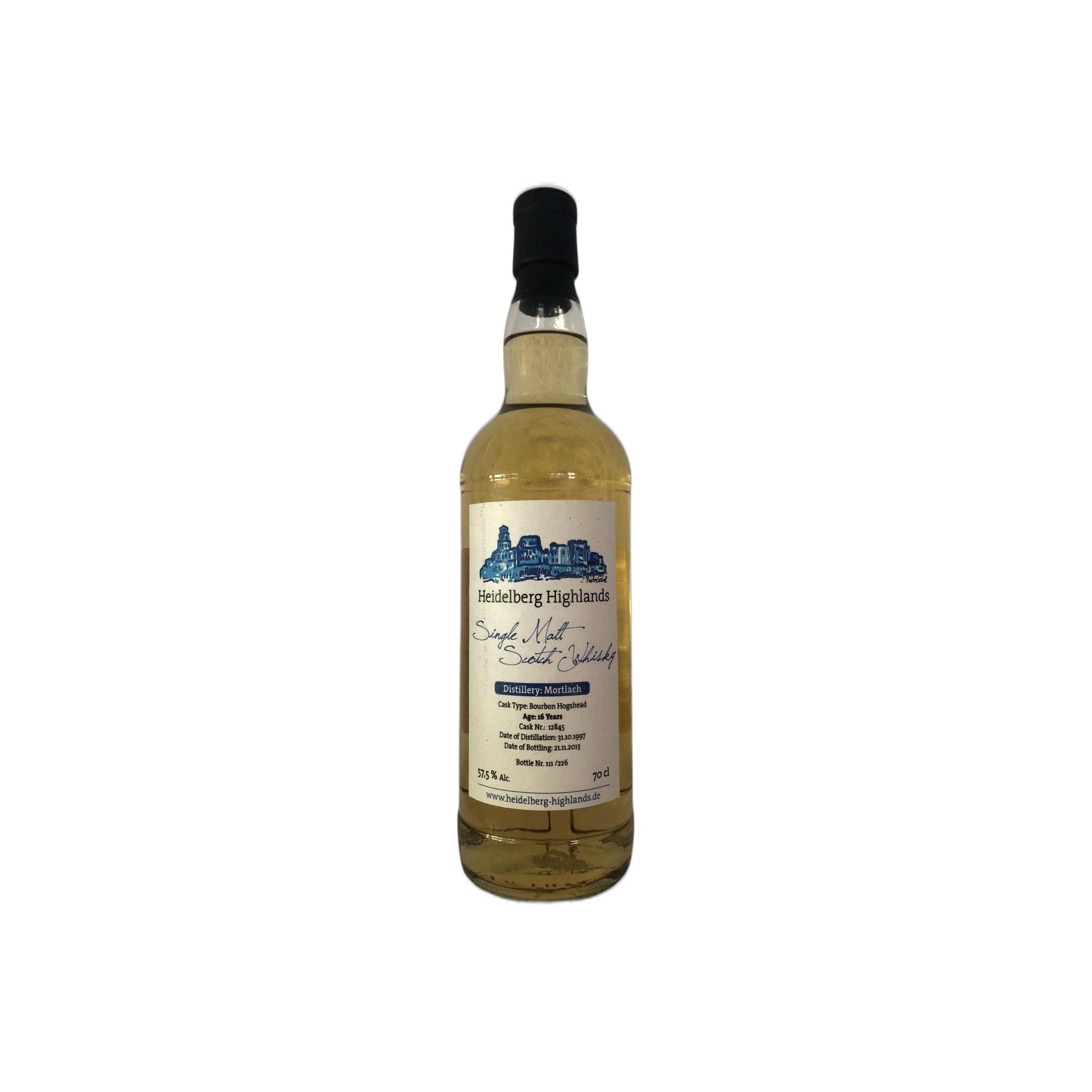 Mortlach 1997 16 Years Single Malt Whisky