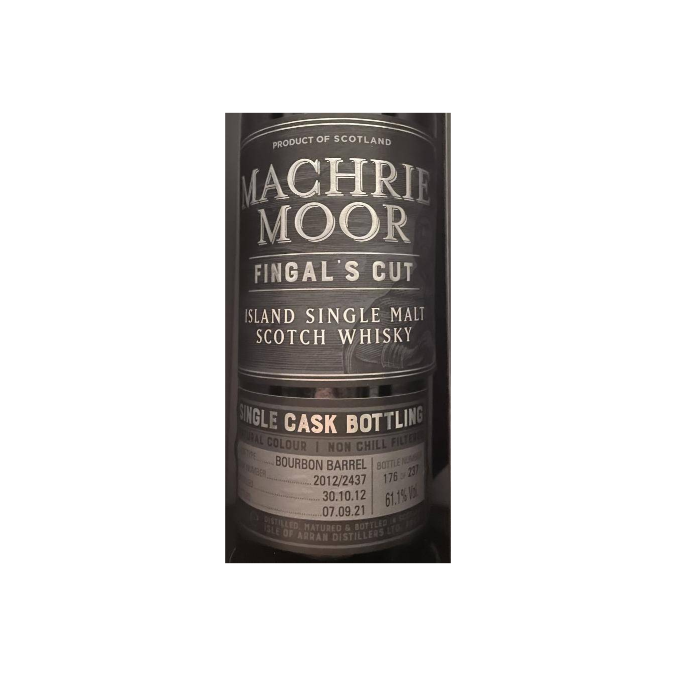 Arran 2012 8 Years Single Malt Whisky
