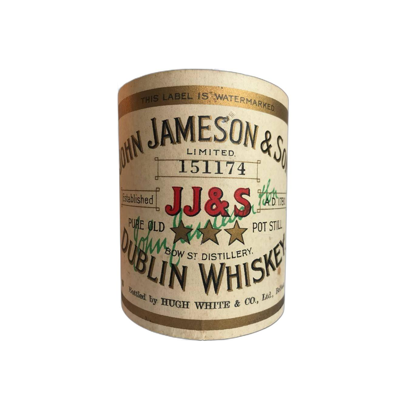 John Jameson & Son 3 Star Dublin Whiskey 2