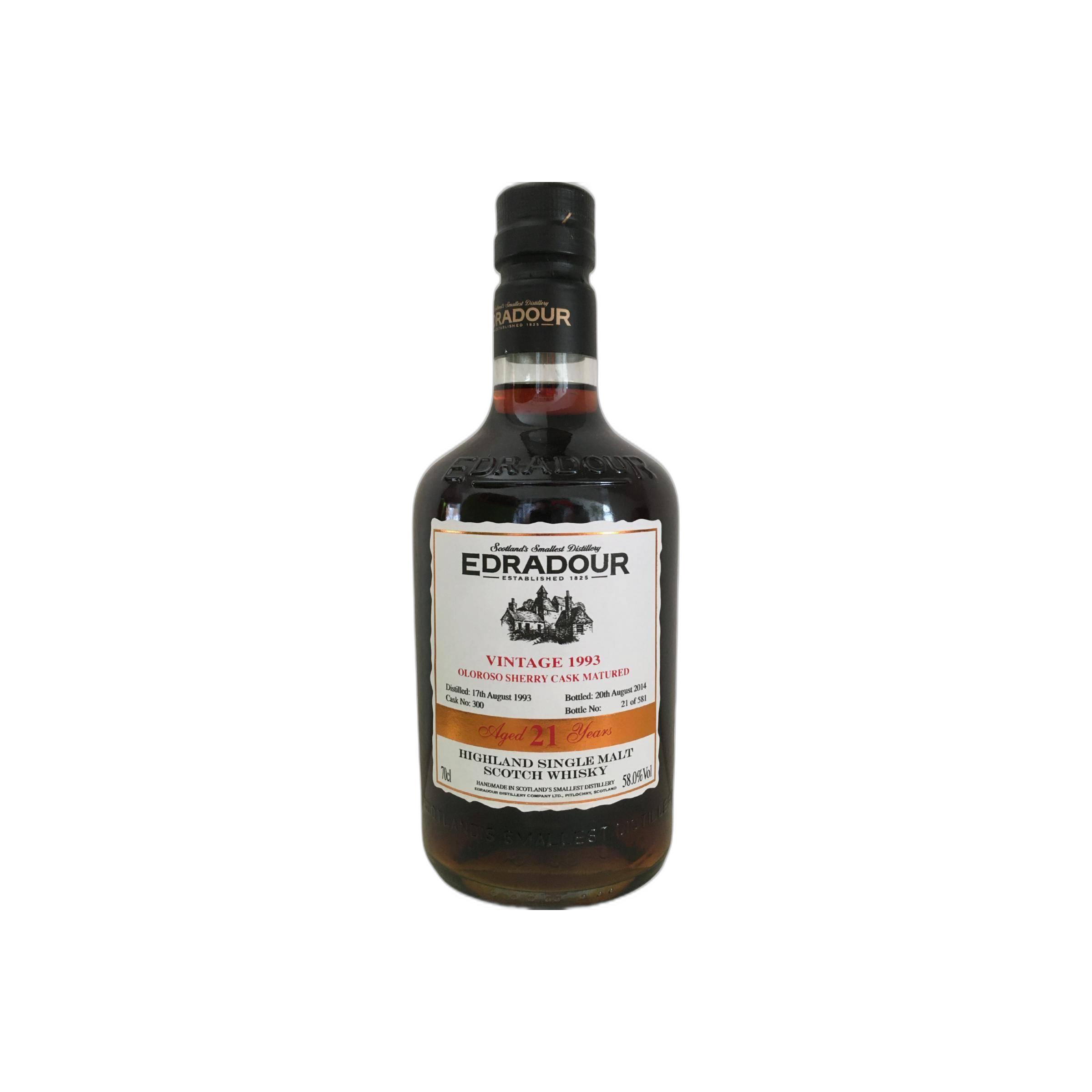 Edradour 1993 21 Years Single Malt Whisky
