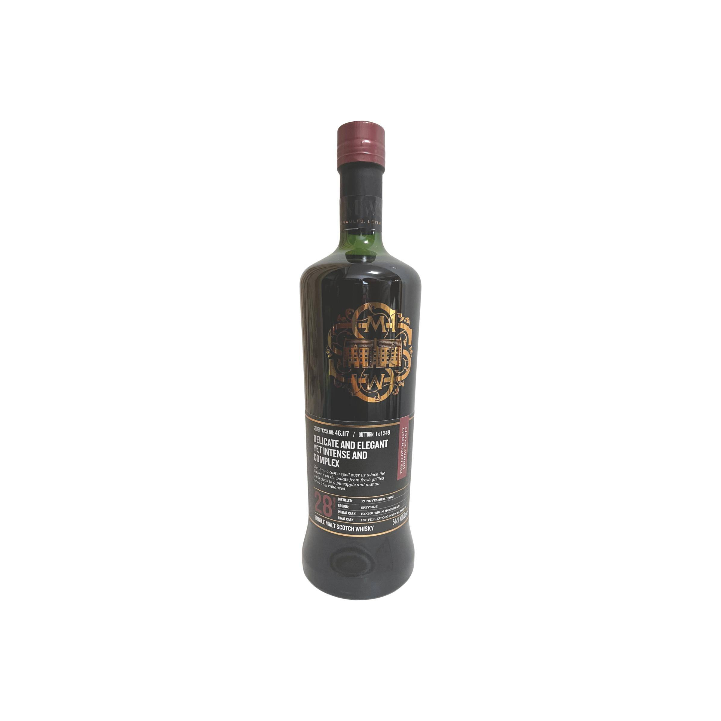 The Scotch Malt Whisky Society 1992 28 Years Single Malt Whisky