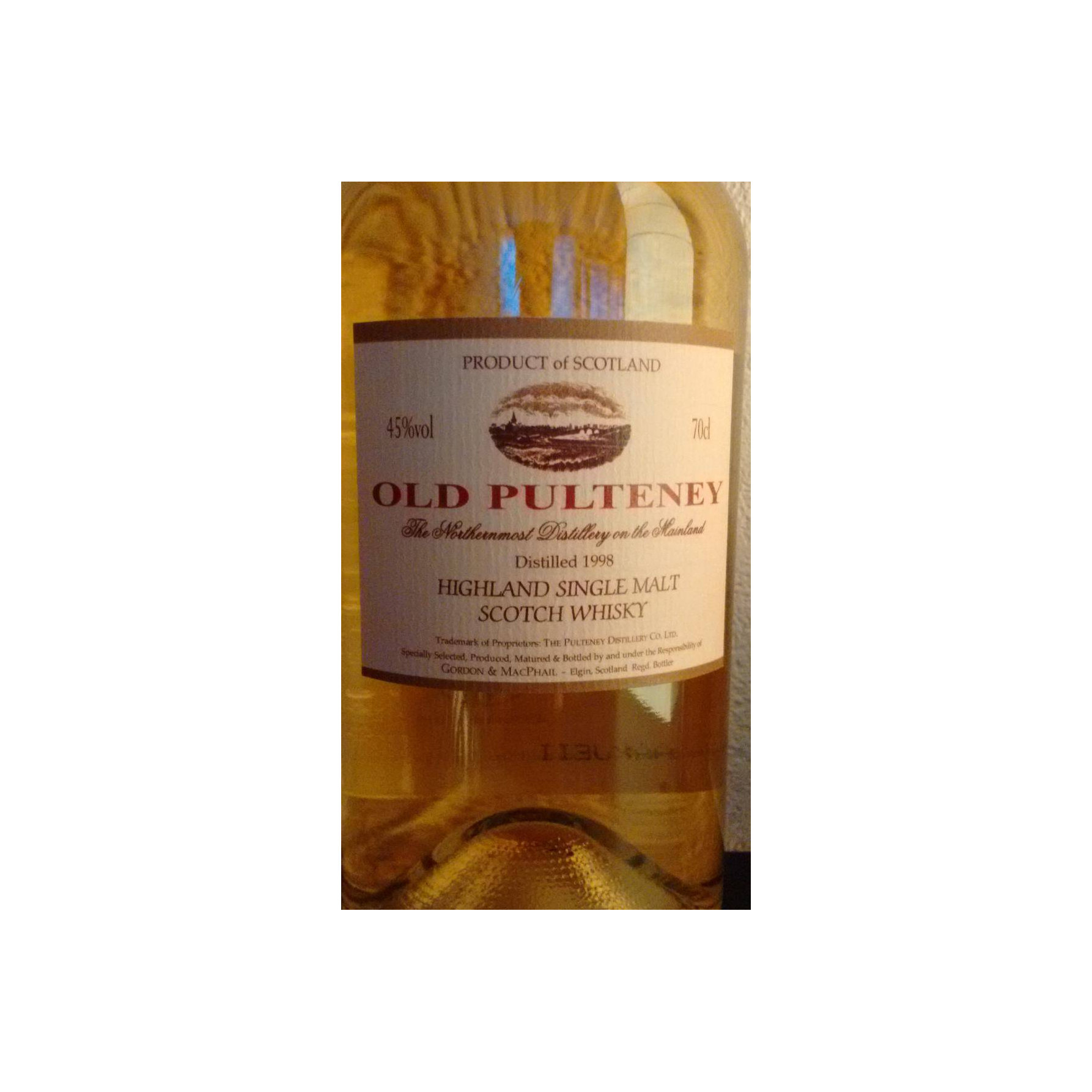 Old Pulteney 1998 12 Years Single Malt Whisky