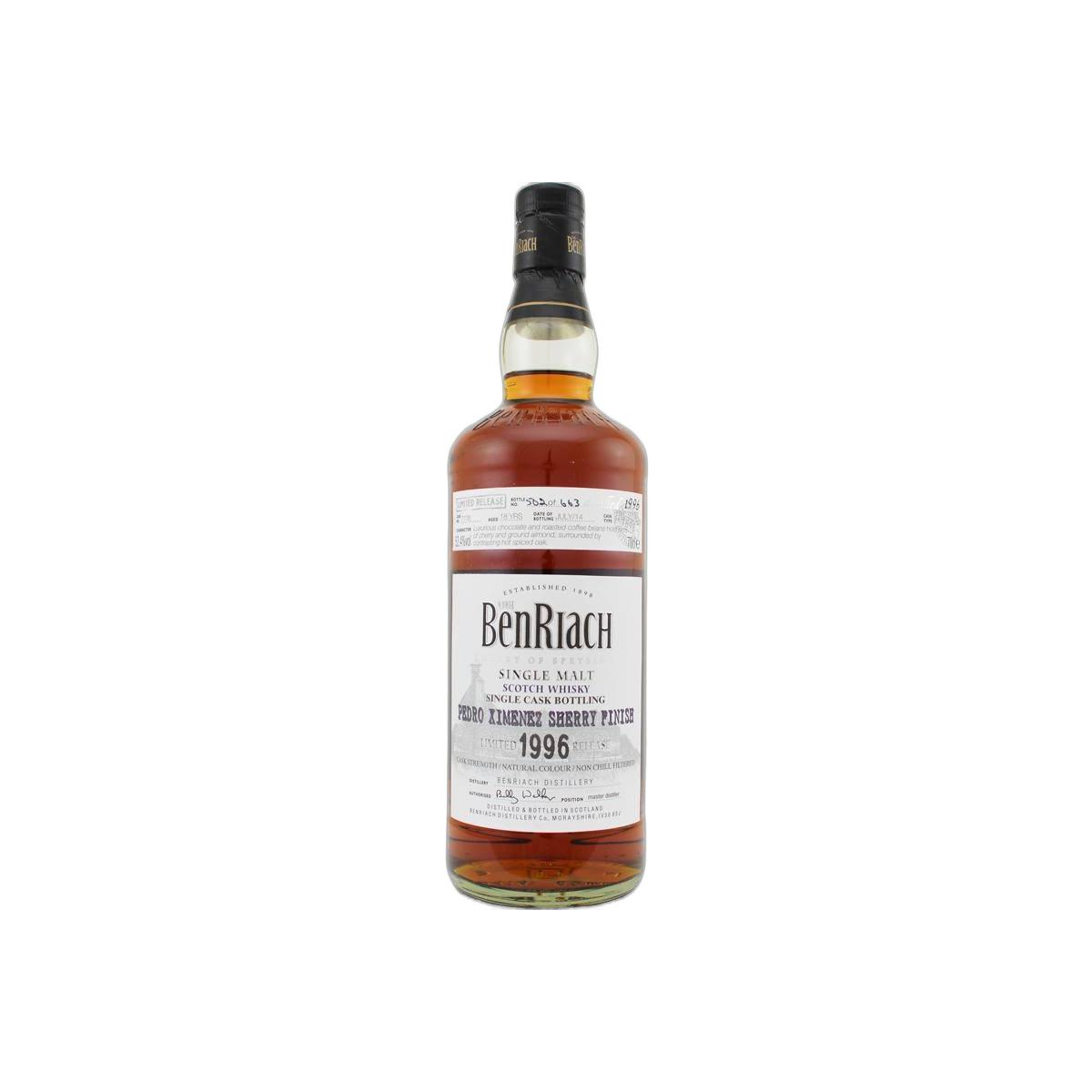BenRiach 1996 18 Years Single Malt Whisky