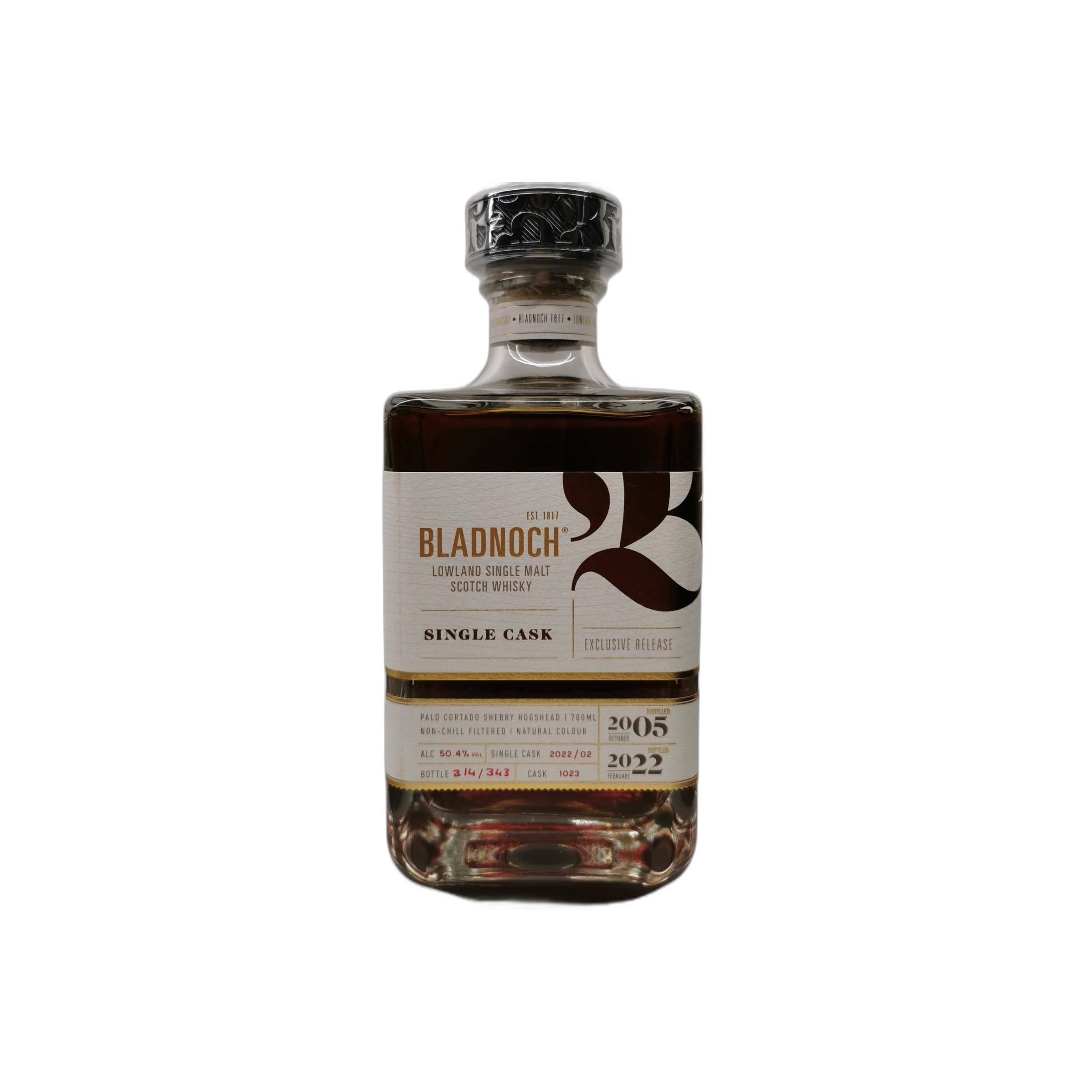 Bladnoch Single Cask 2005 17 Years Single Malt Whisky