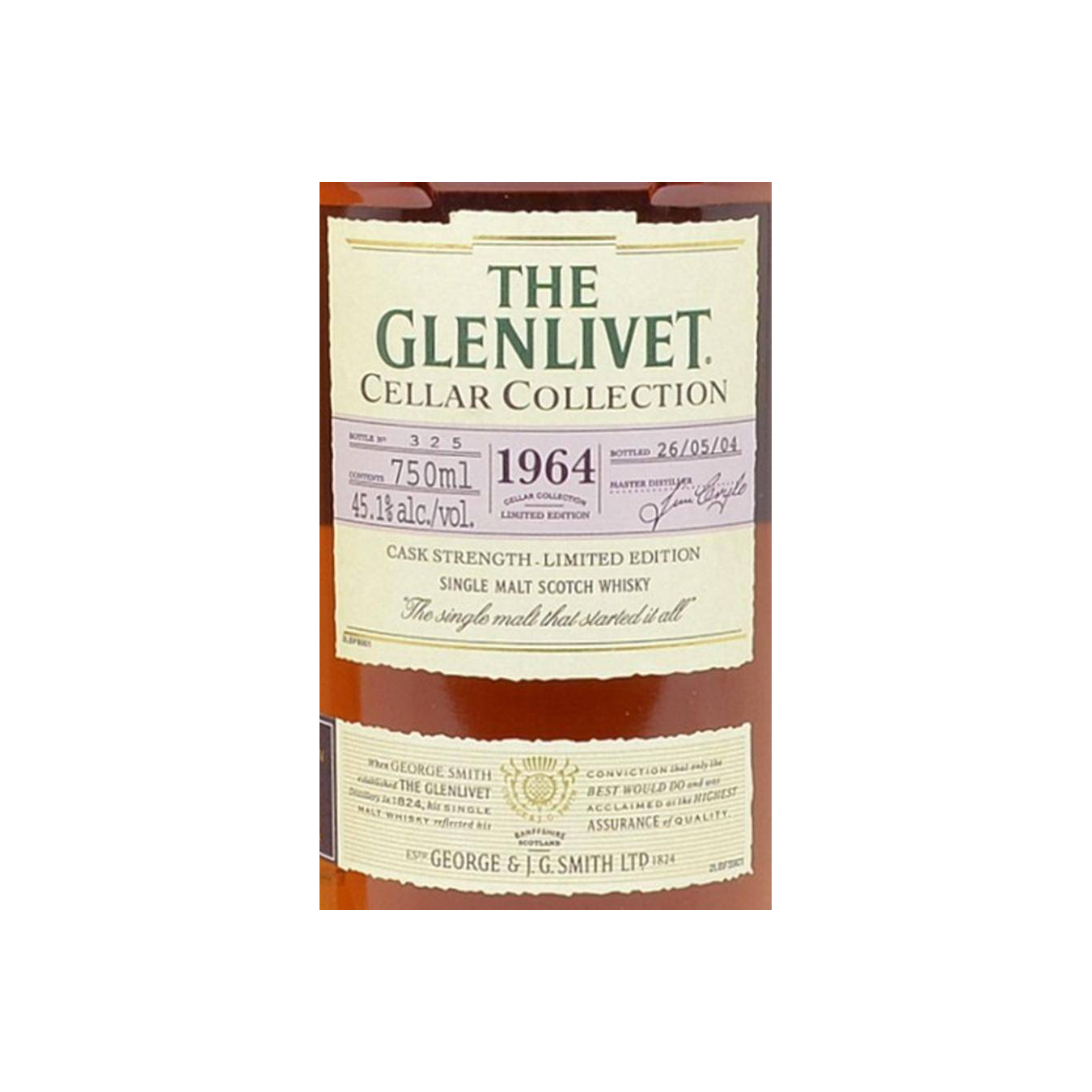 The Glenlivet 1964 40 Years Single Malt Whisky