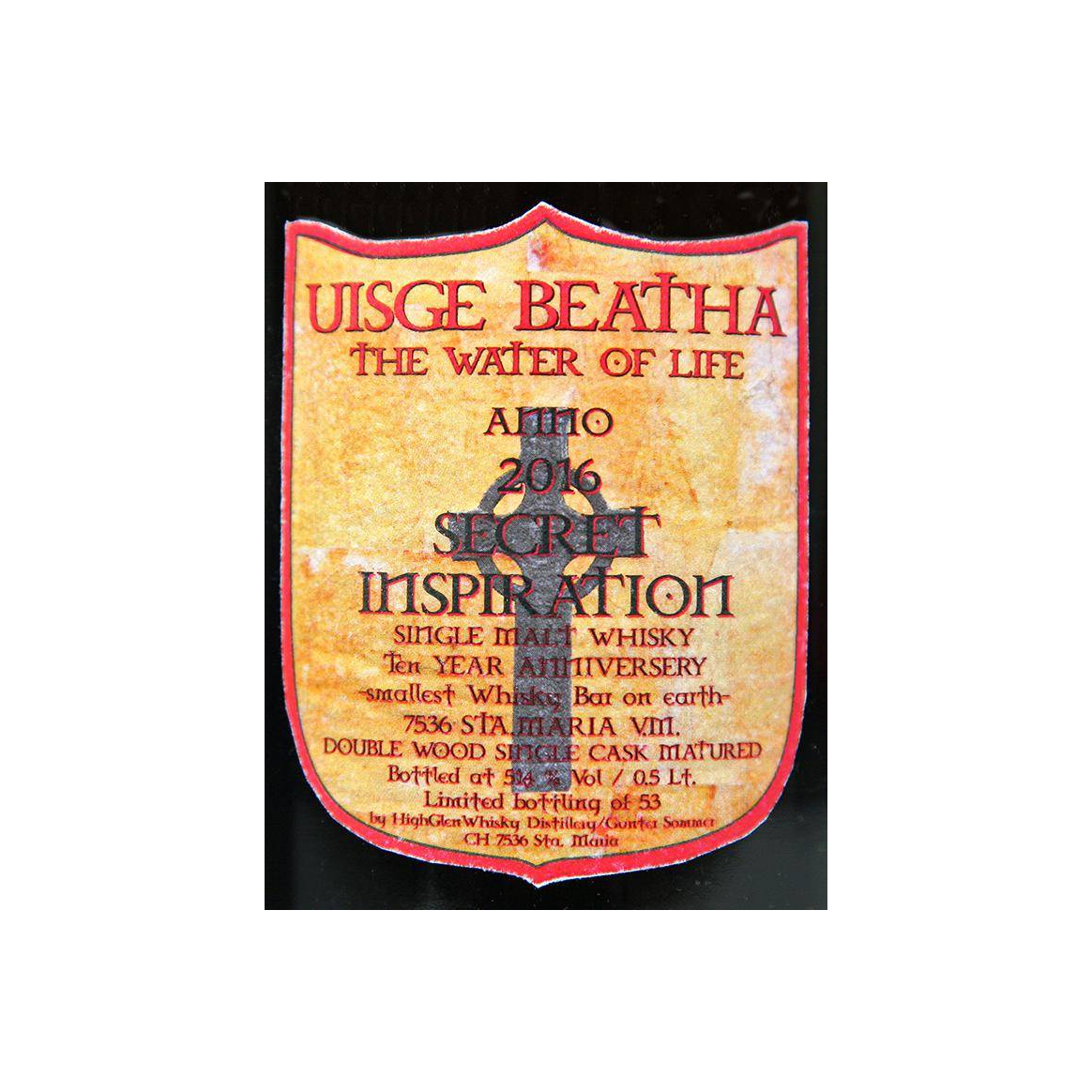 Uisge Beatha Secret Inspiration 2