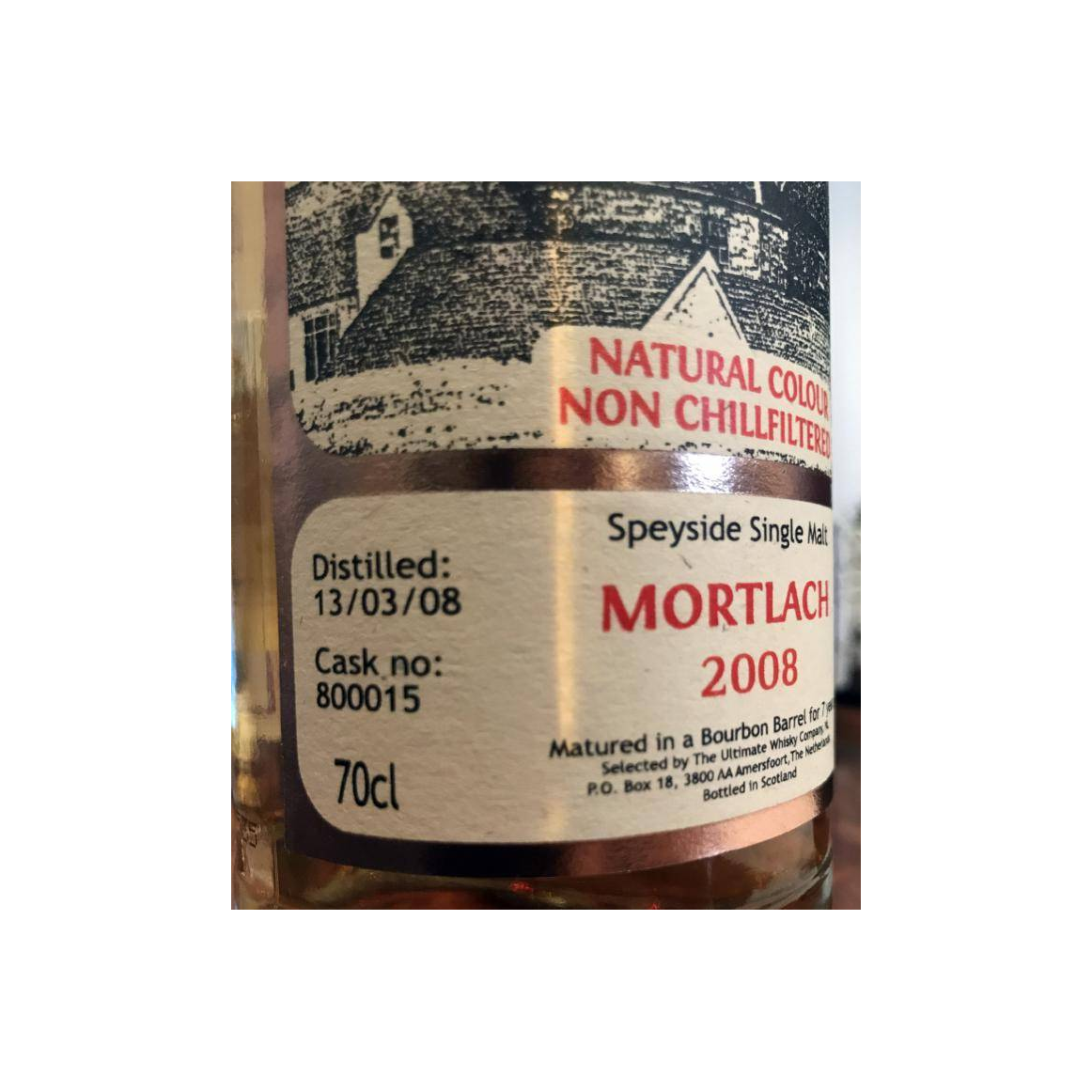 Mortlach The Ultimate 2008 7 Years Single Malt Whisky 2