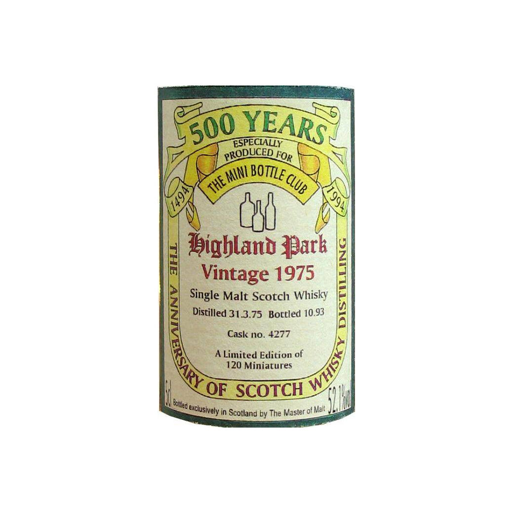 Highland Park 1975 18 Years Single Malt Whisky