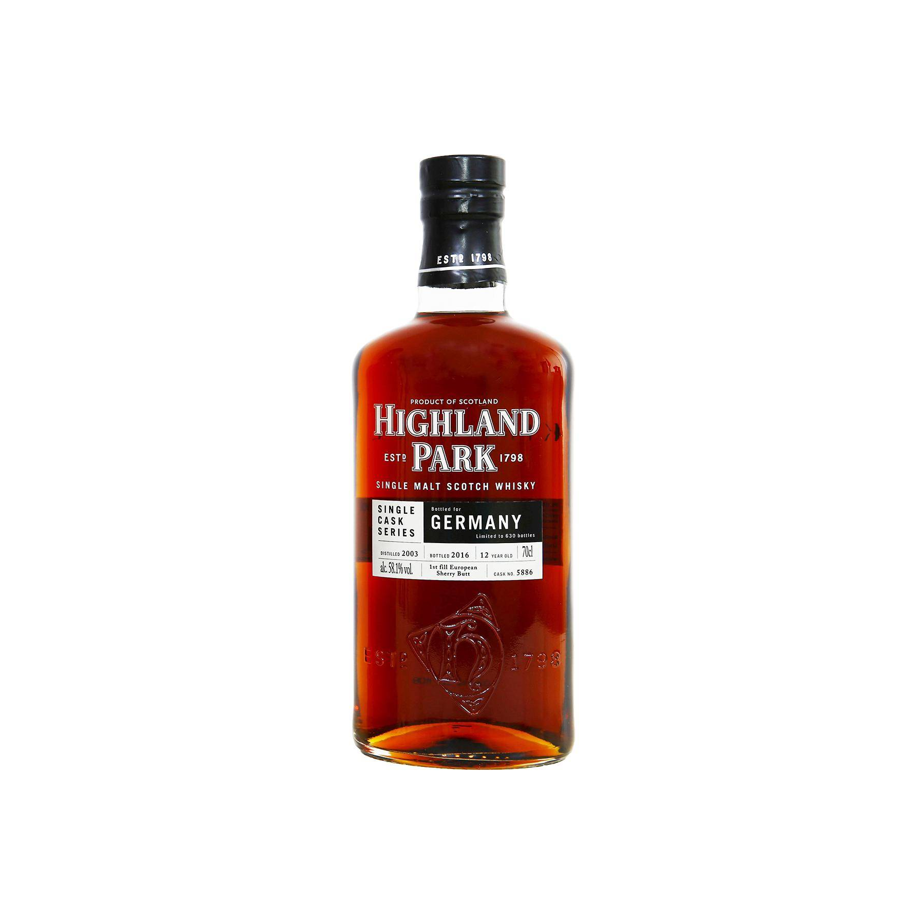 Highland Park Single Cask 2003 12 Years Single Malt Whisky