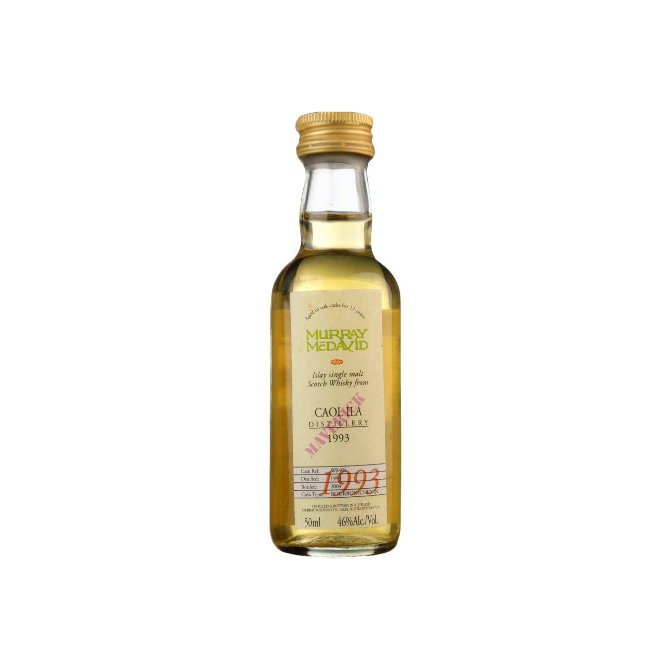 Caol Ila Miniature 1993 11 Years Single Malt Whisky 2