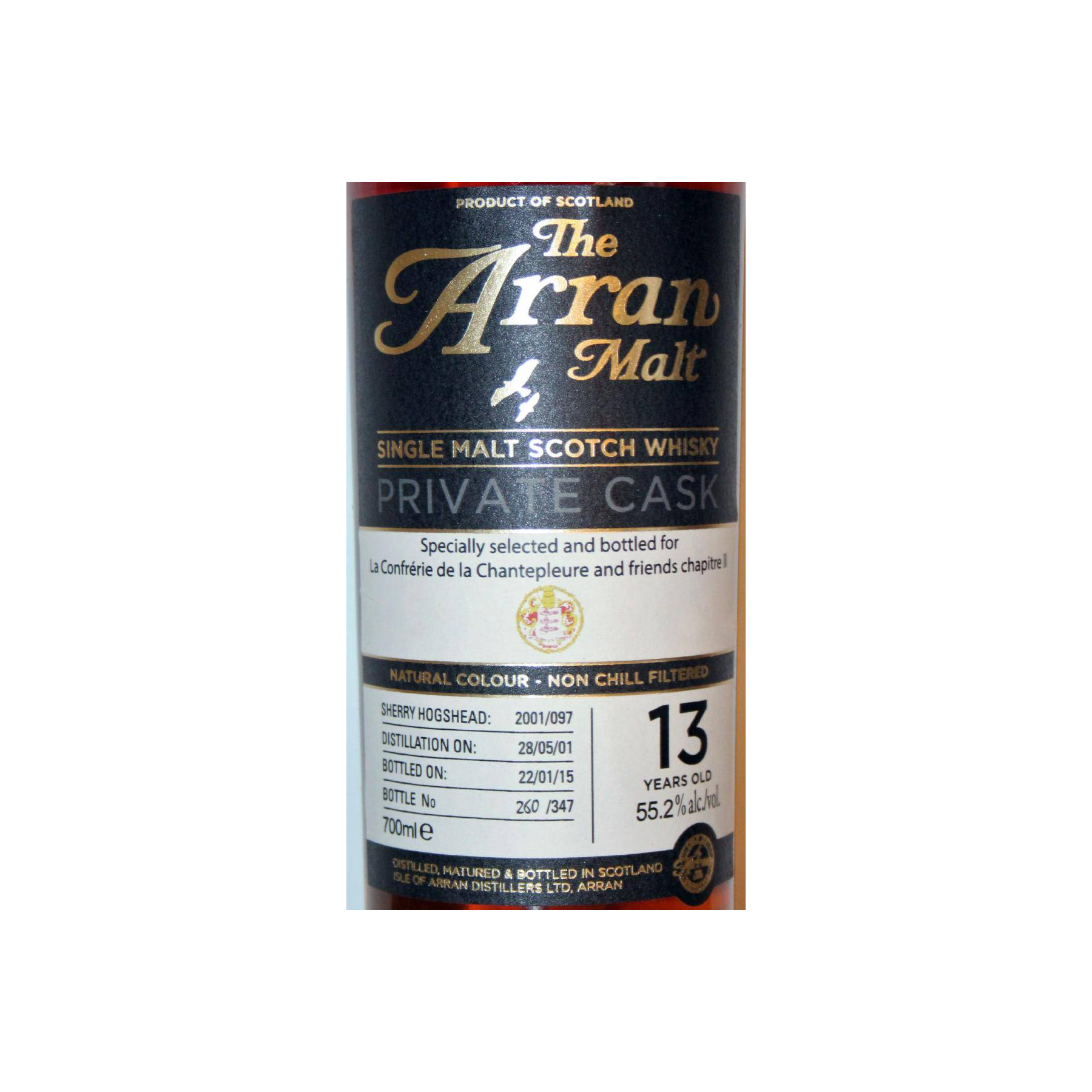 Arran Private Cask 2001 13 Years Single Malt Whisky 2