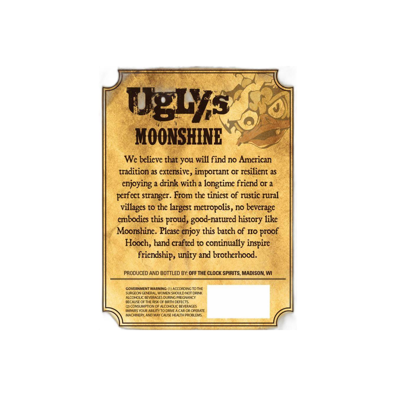 Ugly's Moonshine 110 Proof 2