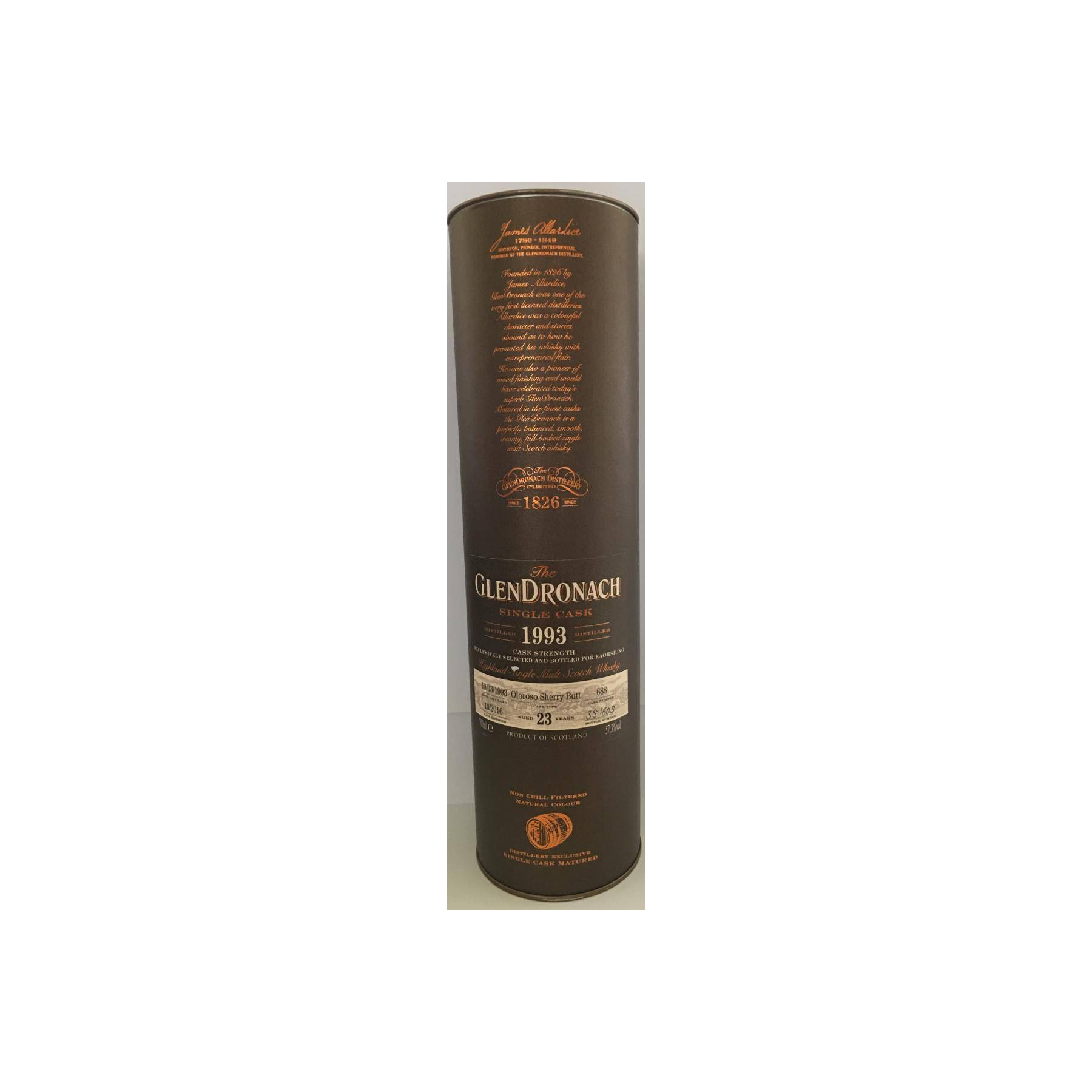 GlenDronach Single Cask 1993 23 Years Single Malt Whisky 2