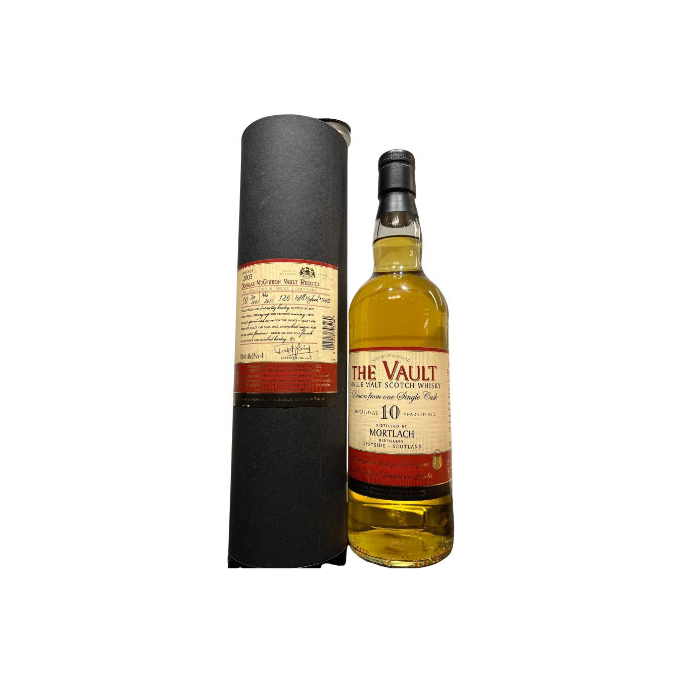 Mortlach 2003 10 Years Single Malt Whisky
