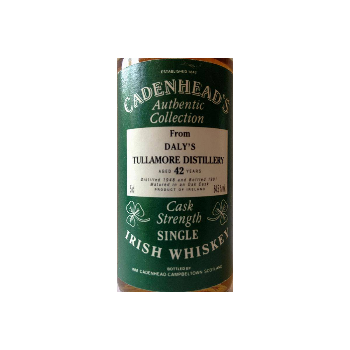 Cadenhead 1948 42 Years Single Pot Still Whisky 2